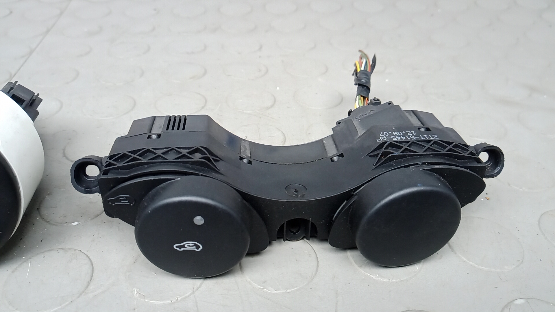 Блок управления климатической установкой