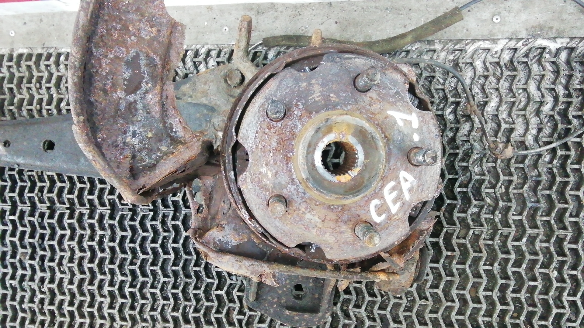 Ступица задняя