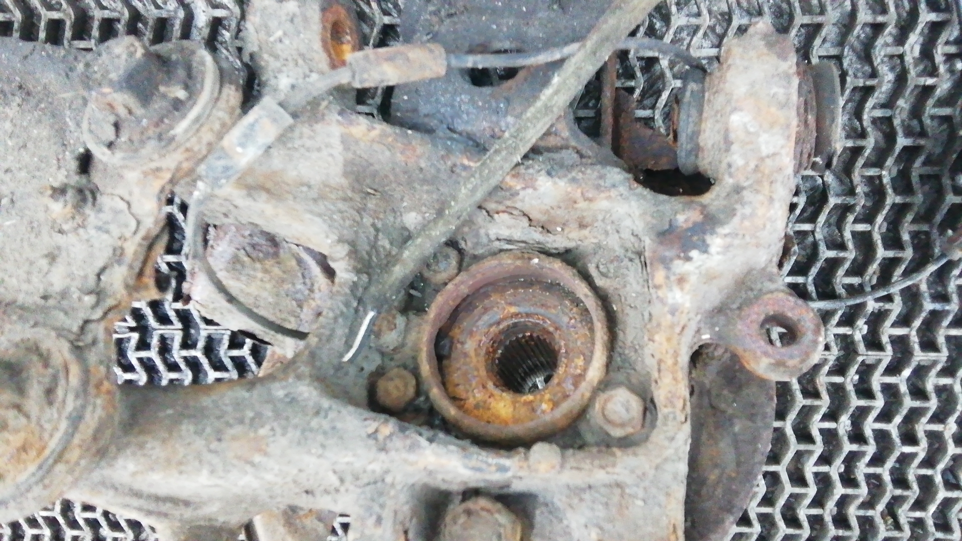 Ступица задняя