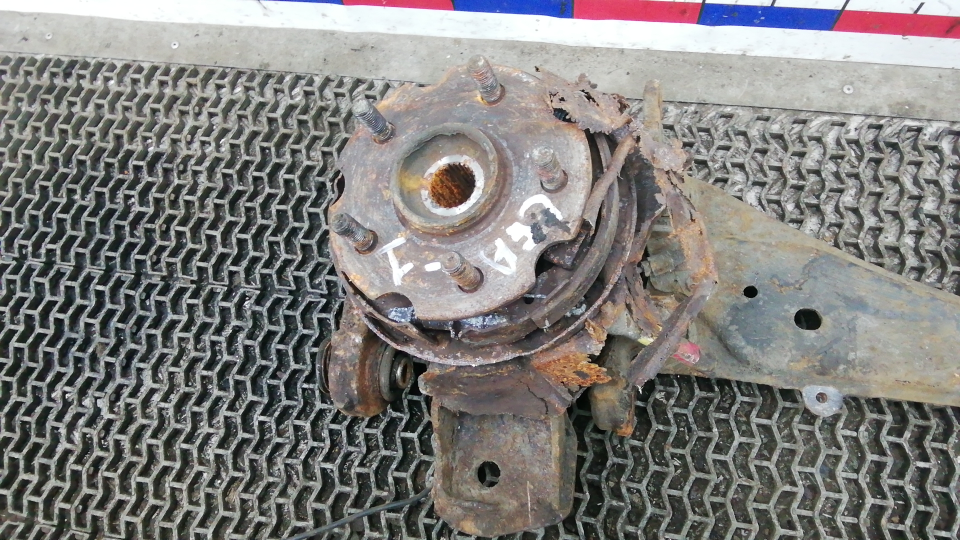 Ступица задняя