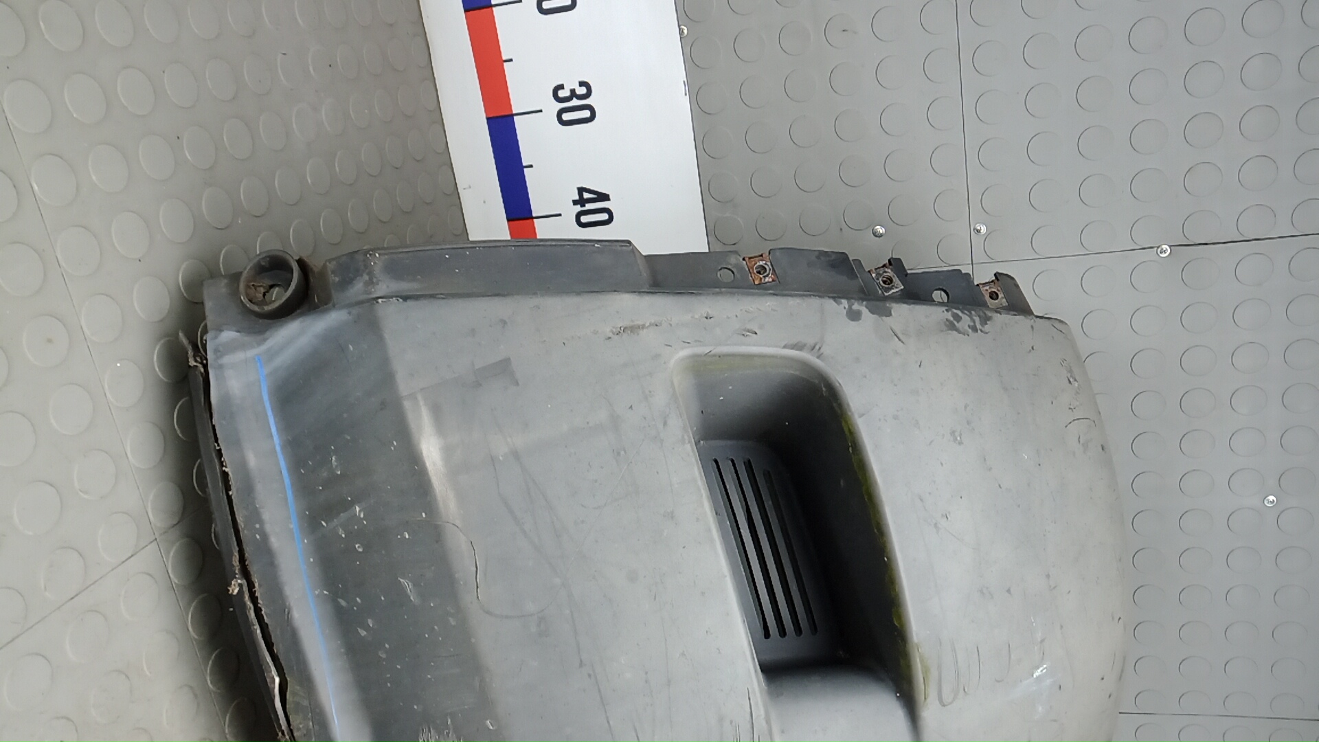 Накладка переднего бампера левая