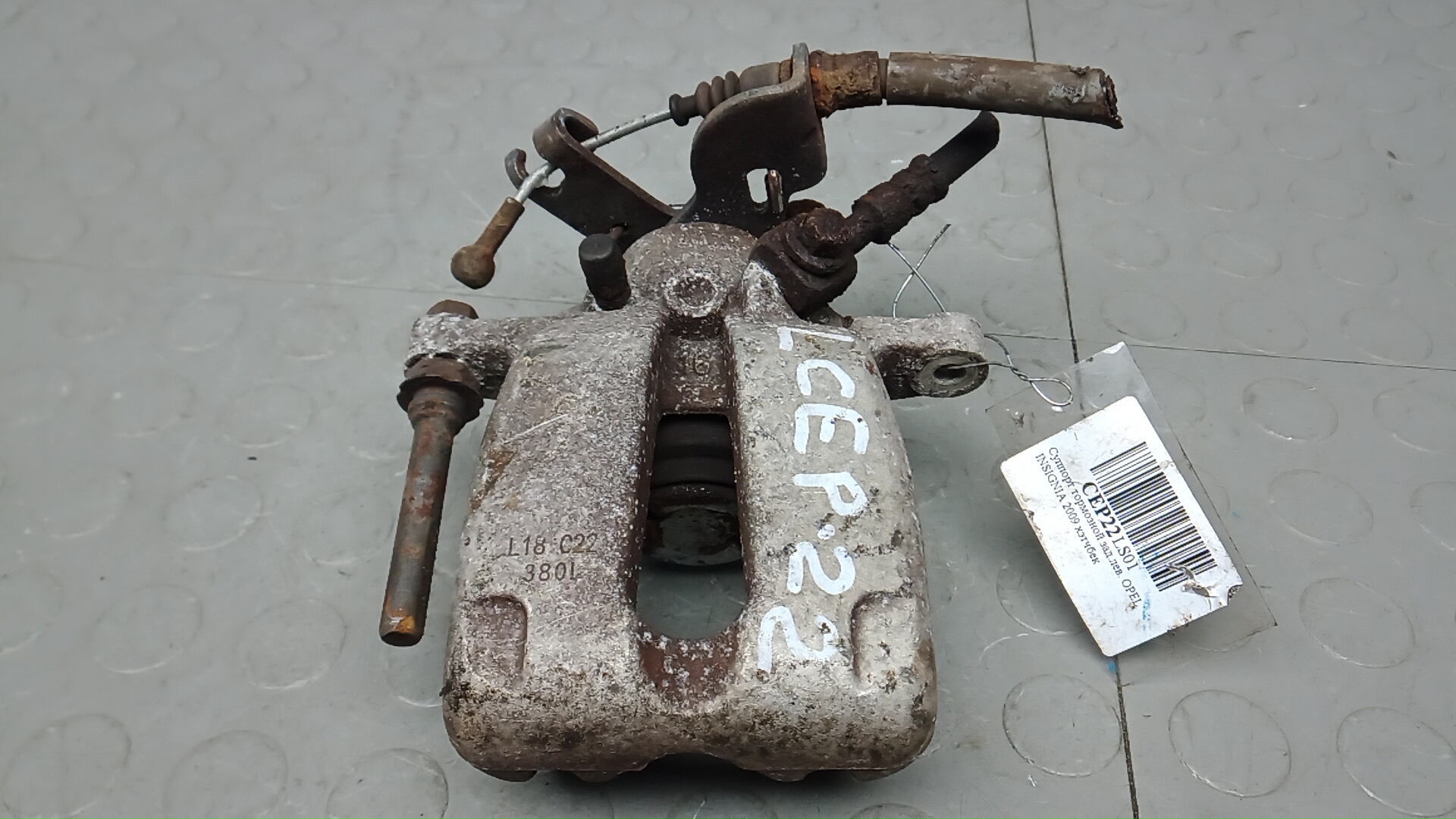 Суппорт задний левый