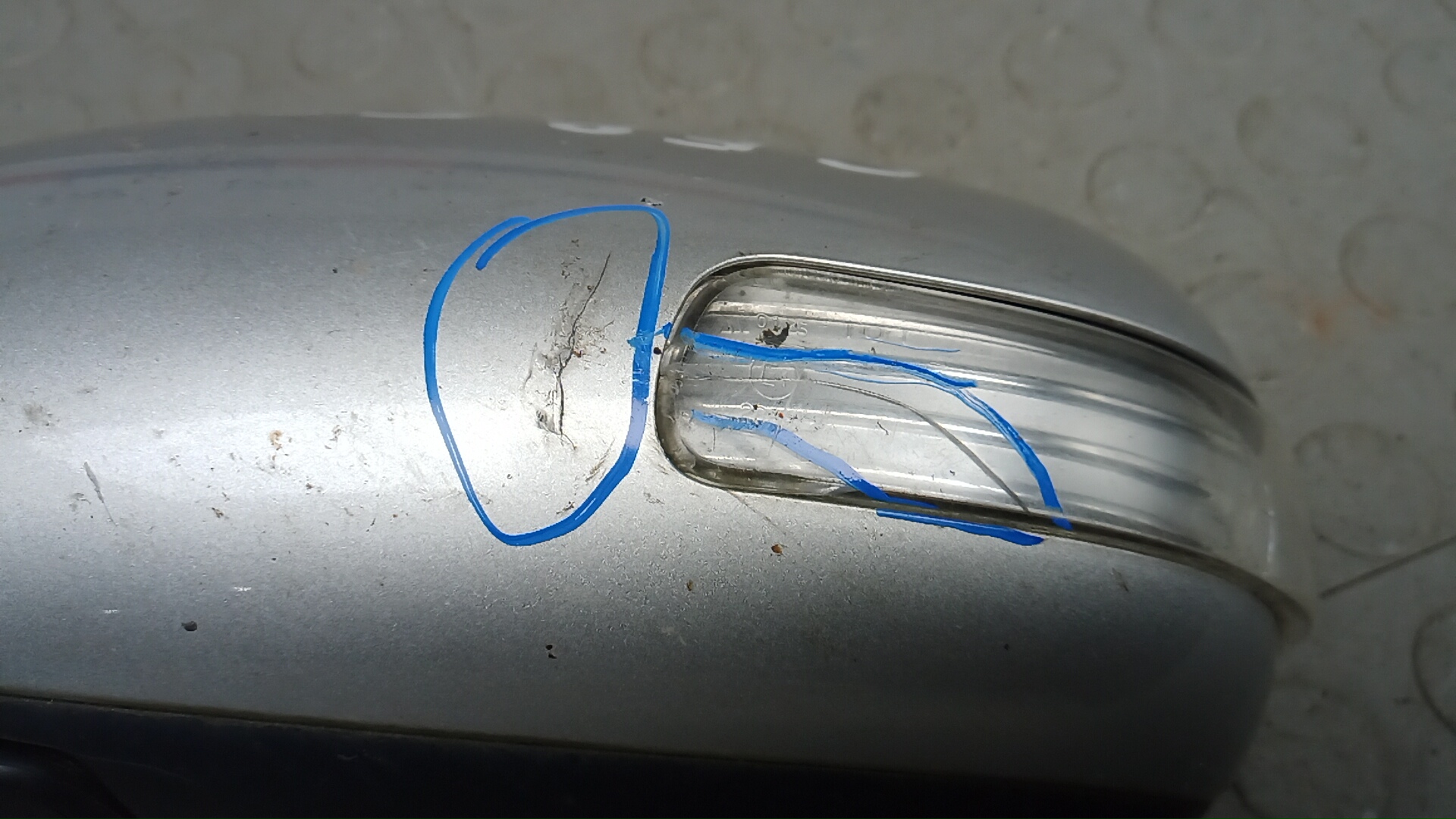 Зеркало левое электрическое