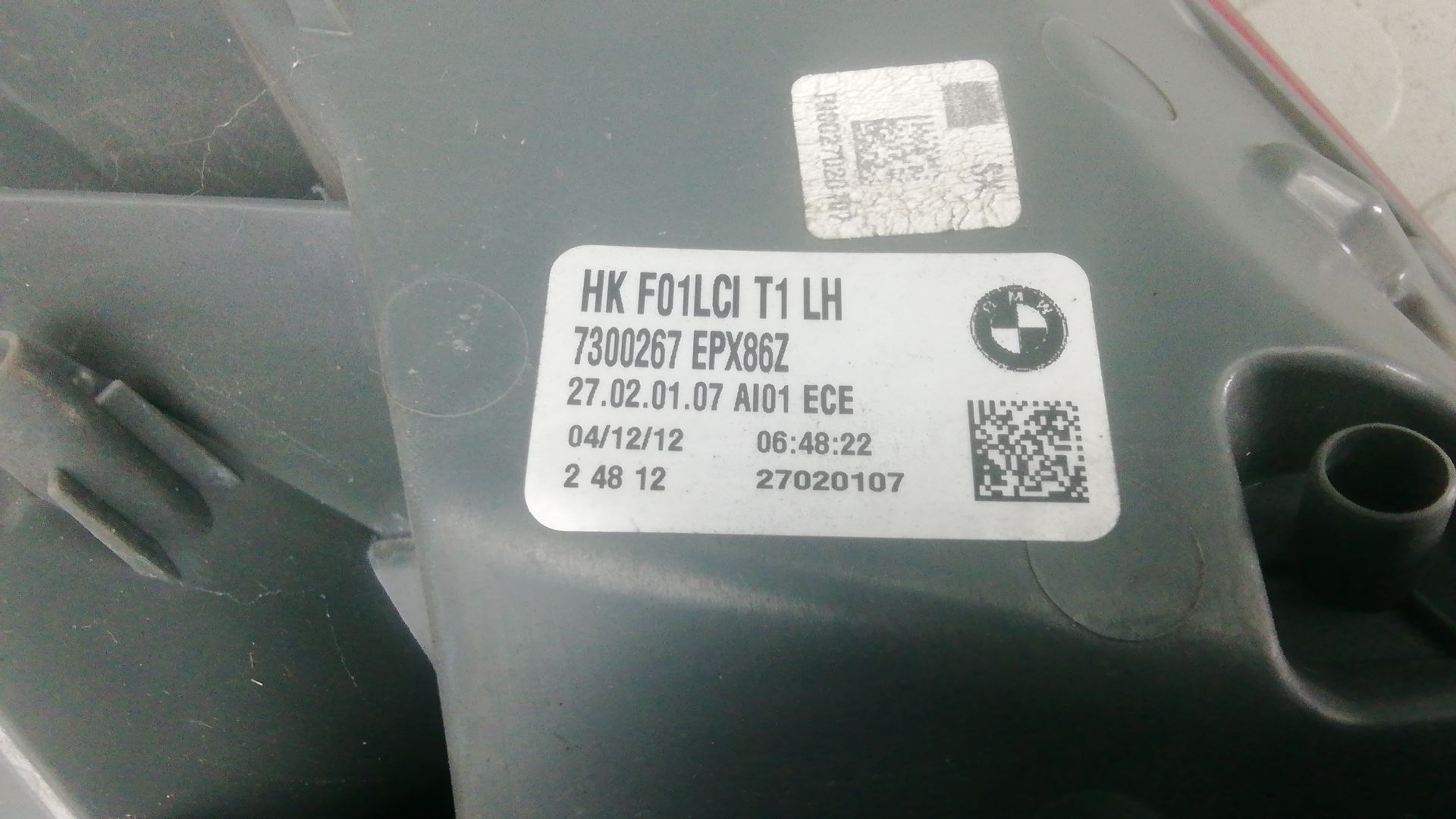 Фонарь задний левый