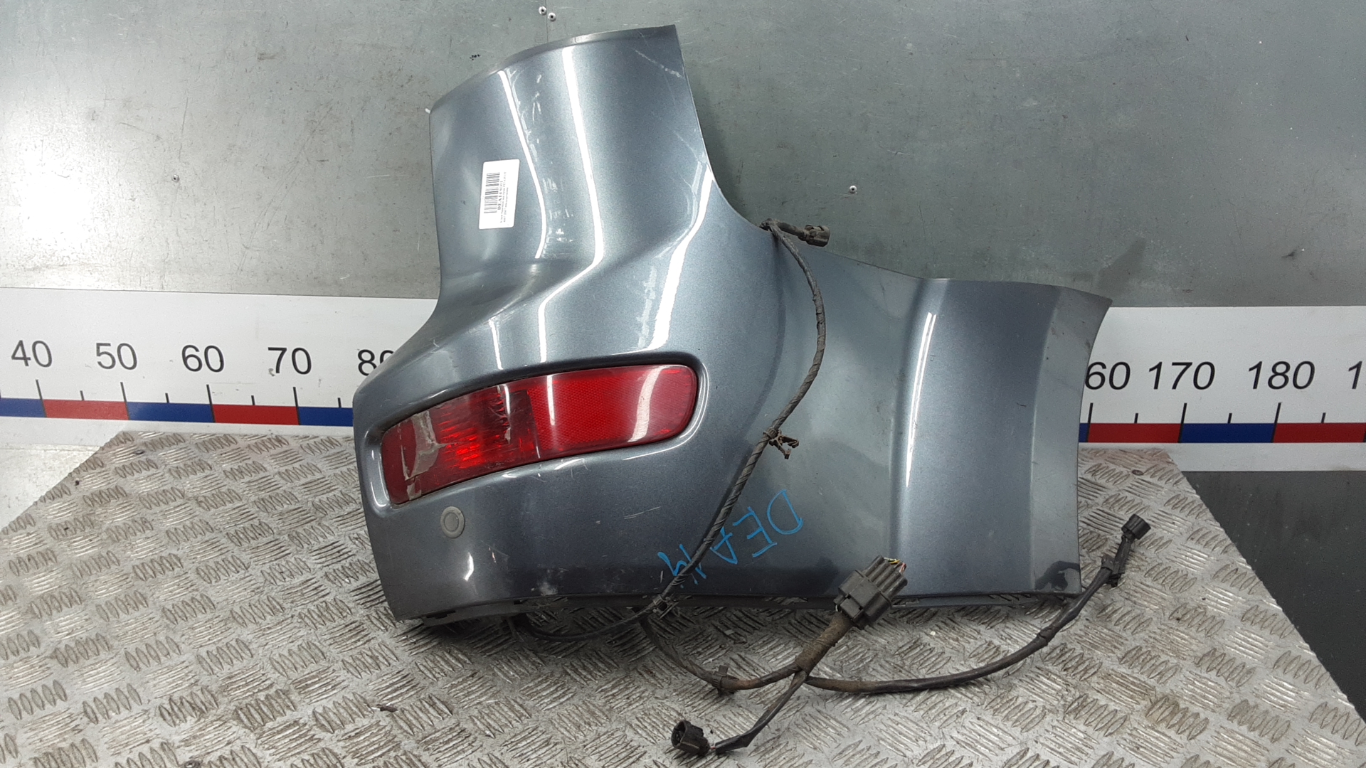 Накладка заднего бампера правая