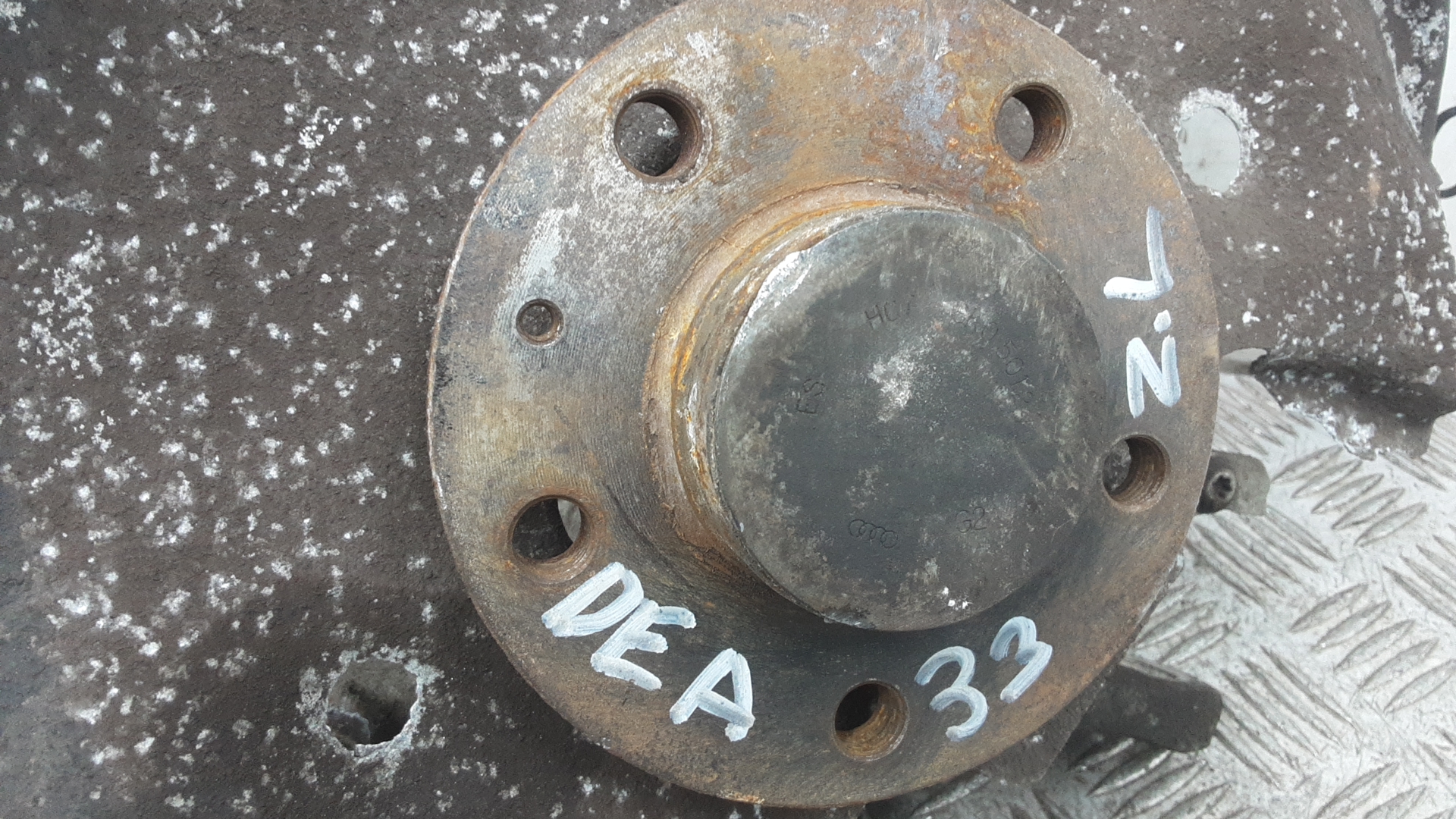 Ступица задняя