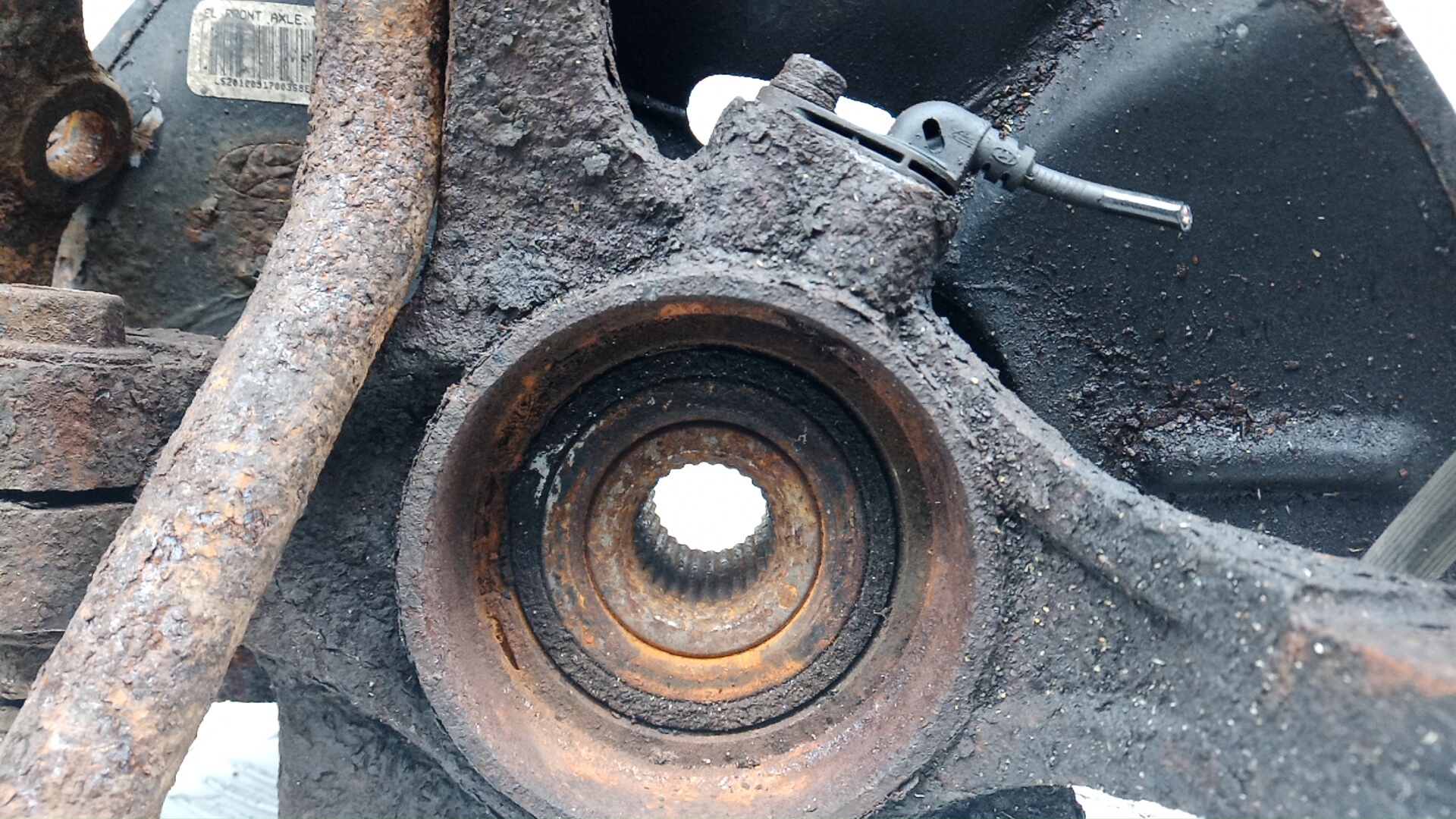 Ступица передняя