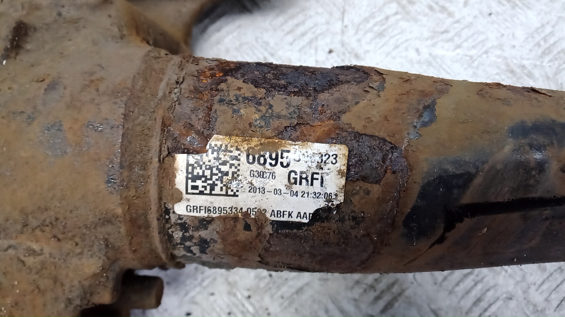 Балка задняя