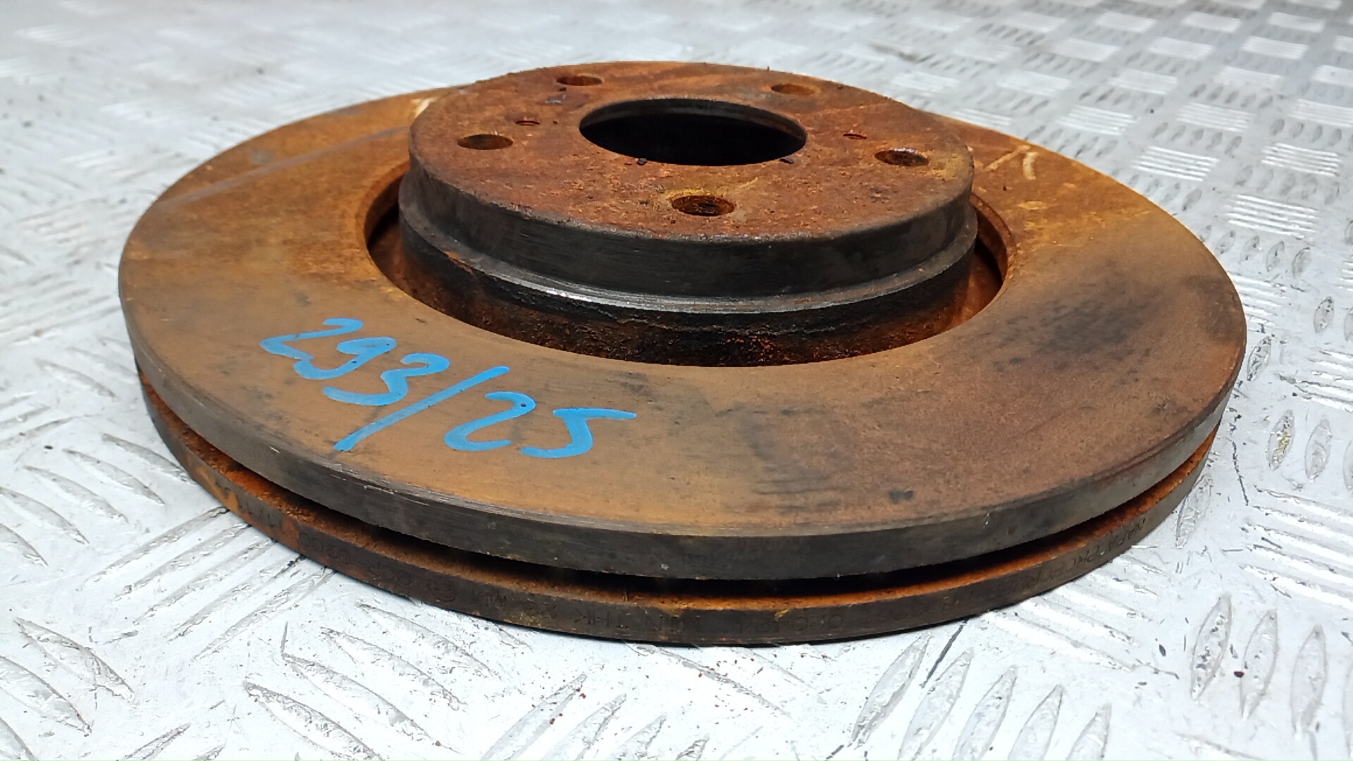 Диск тормозной передний вентилируемый