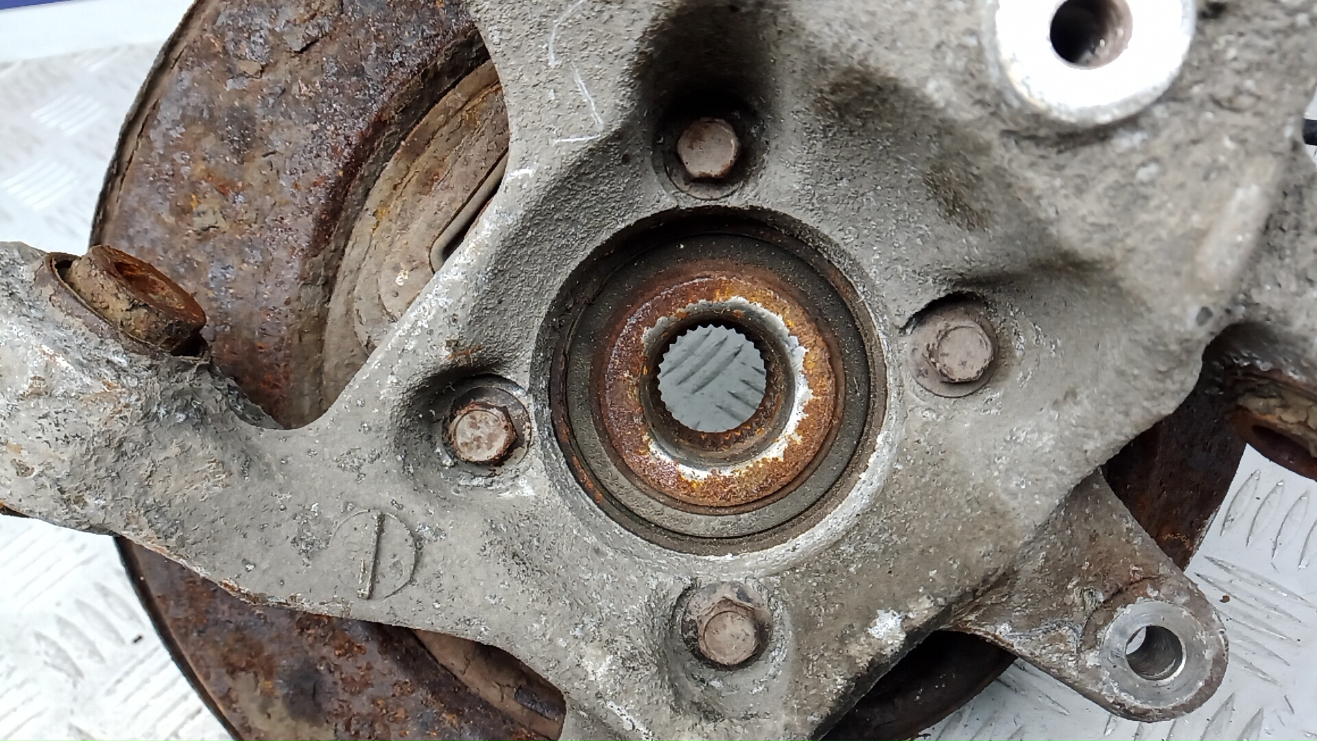 Ступица задняя