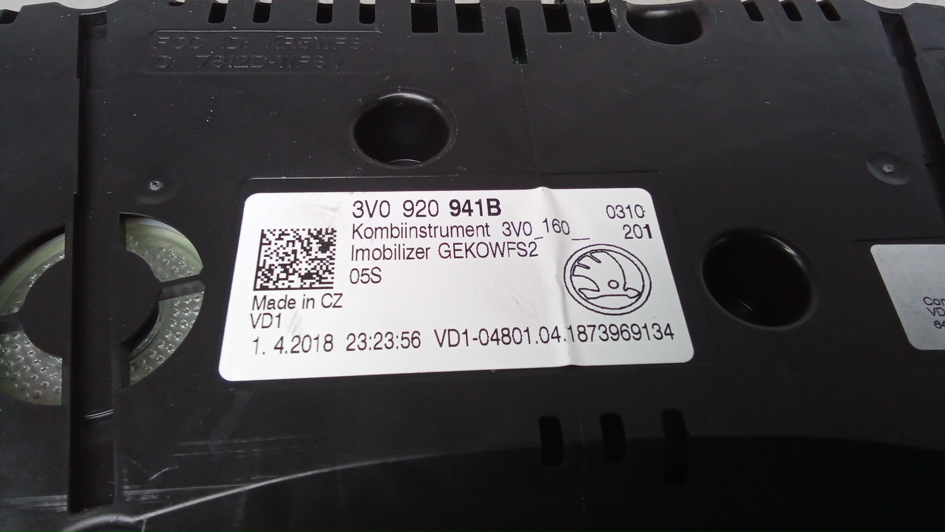 Панель приборов