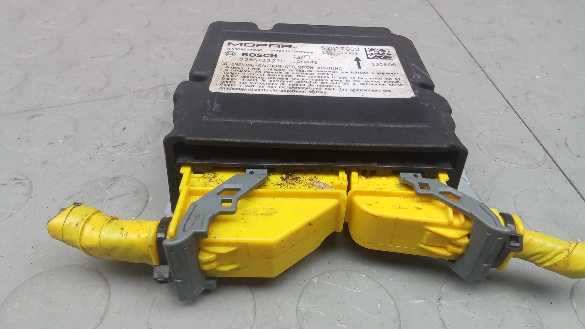 Блок управления подушек безопасности (AIR BAG)