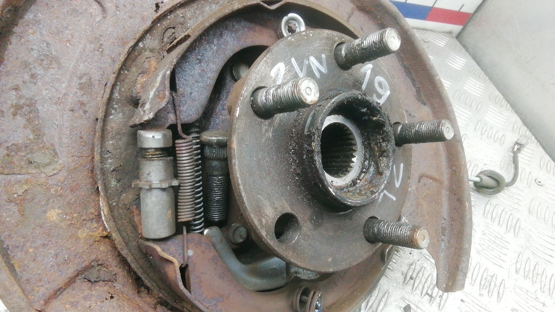 Ступица задняя