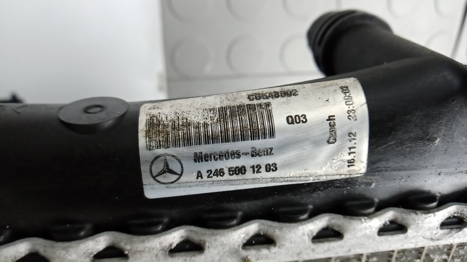 Радиатор охлаждения двигателя основной