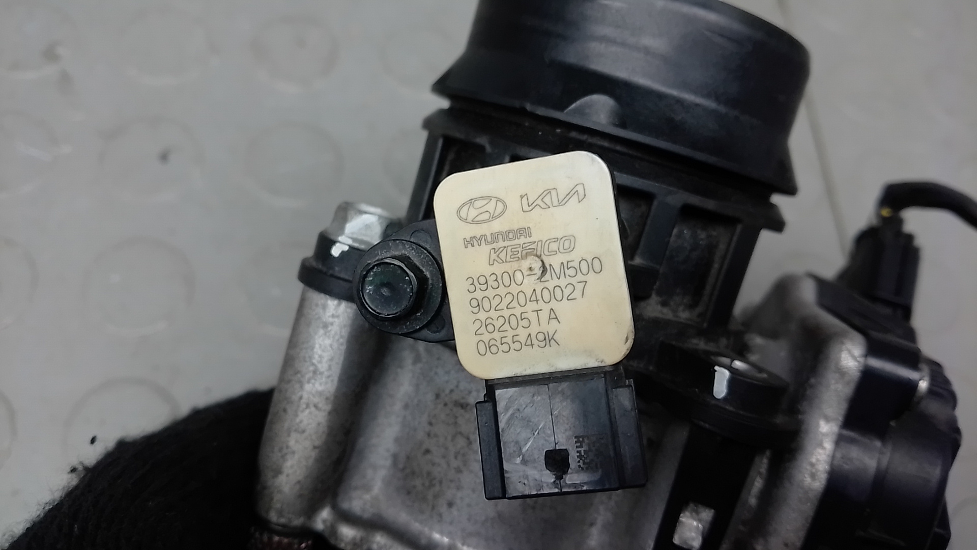 Заслонка дроссельная электрическая