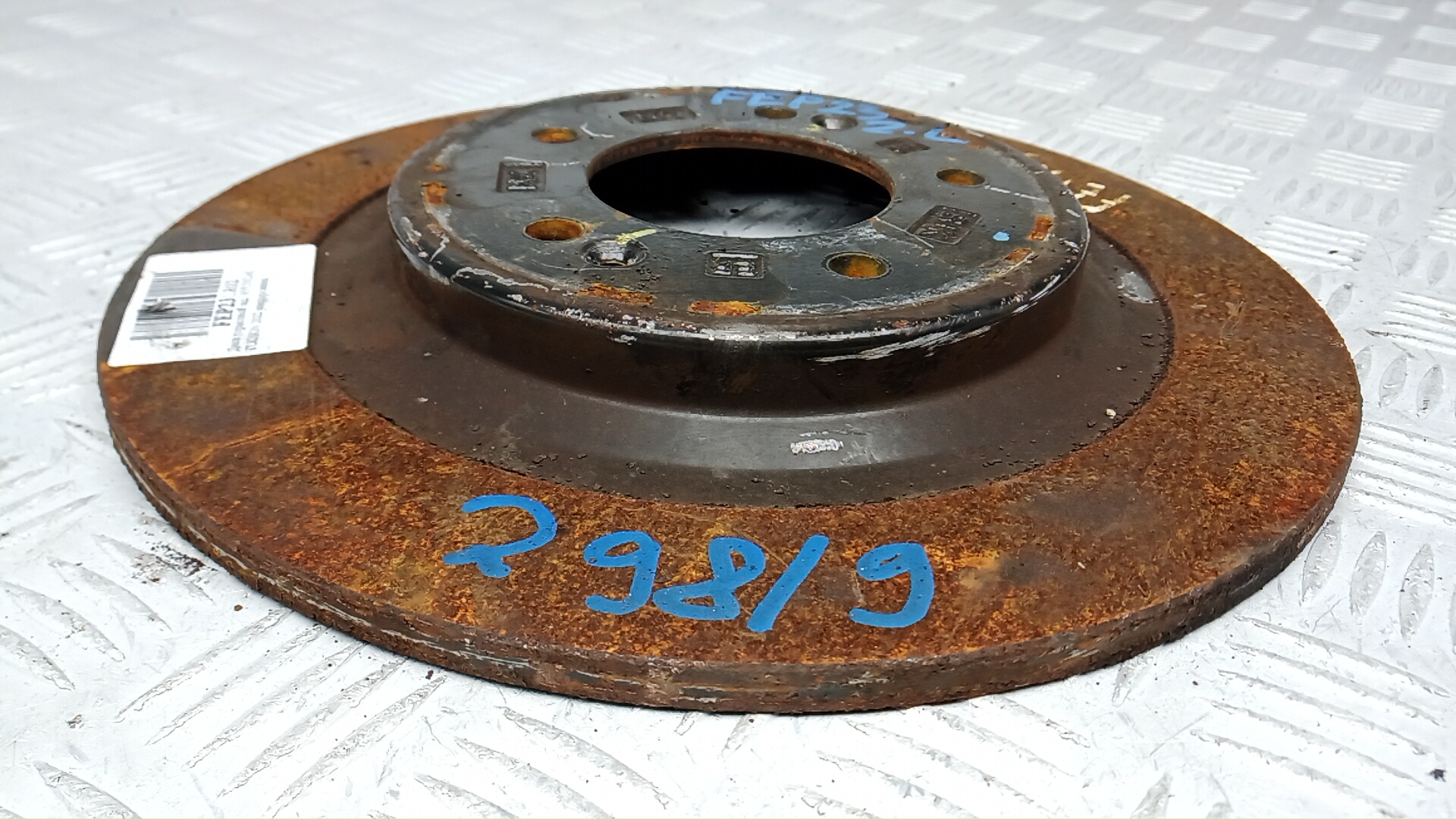 Диск тормозной задний