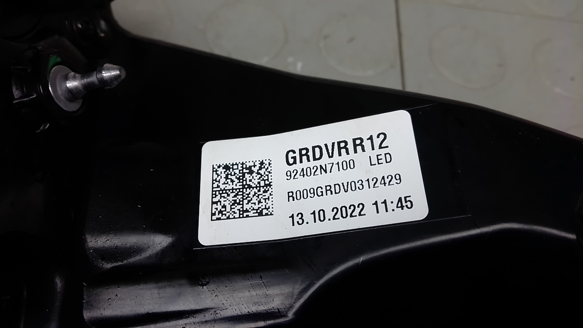 Фонарь задний правый