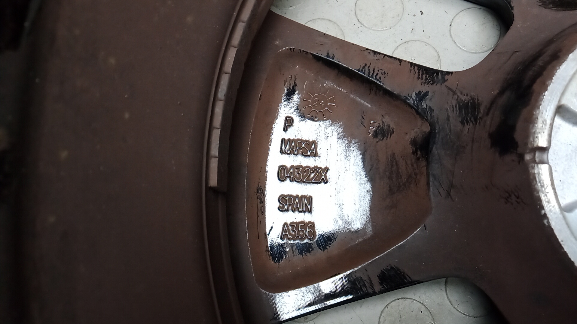 Диск колесный литой легкий сплав