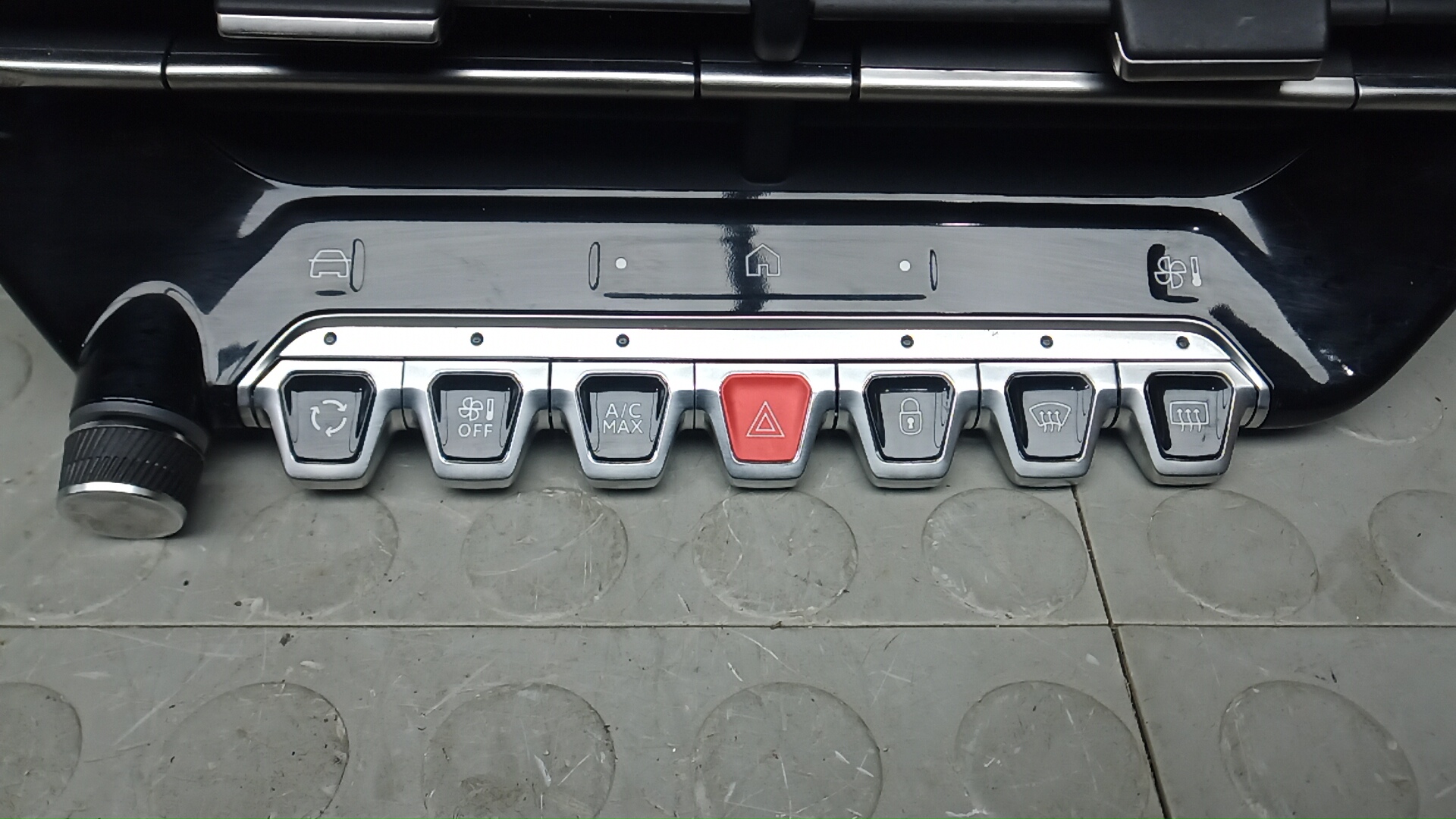 Блок управления климатической установкой