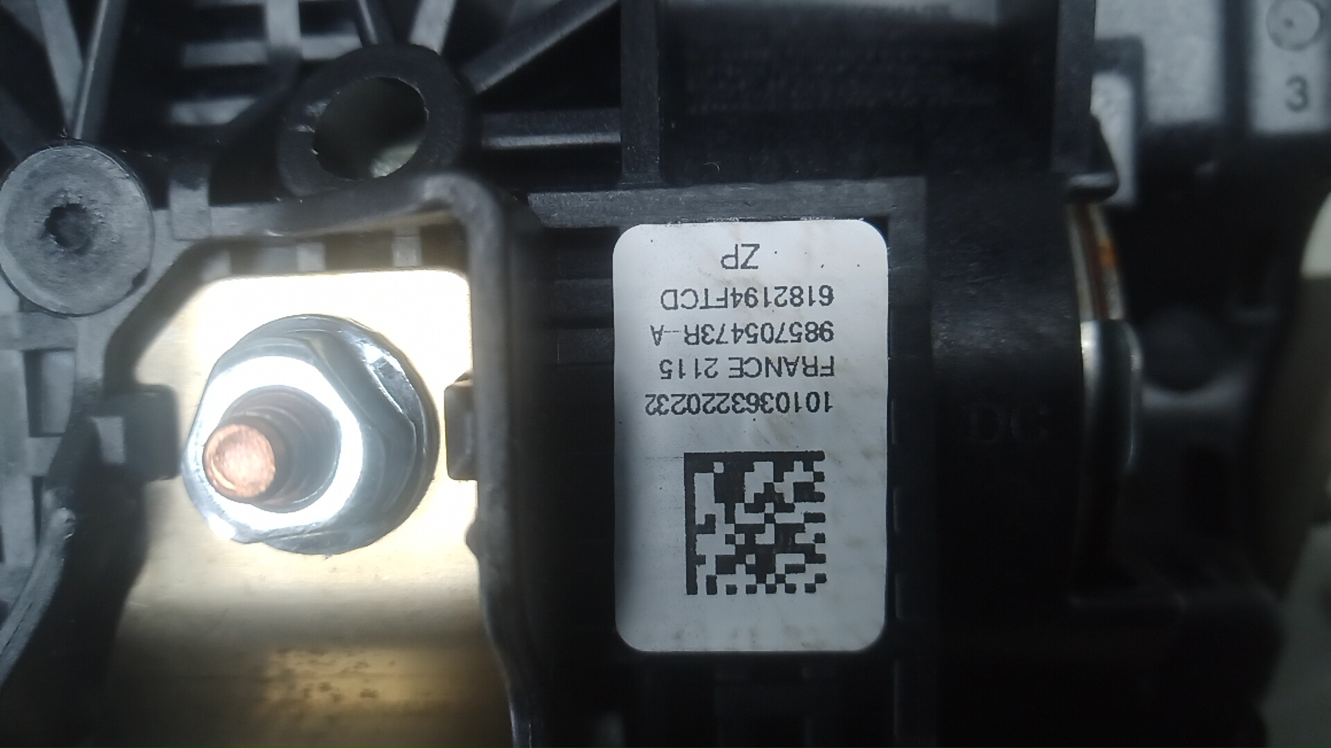 Подушка безопасности в рулевое колесо