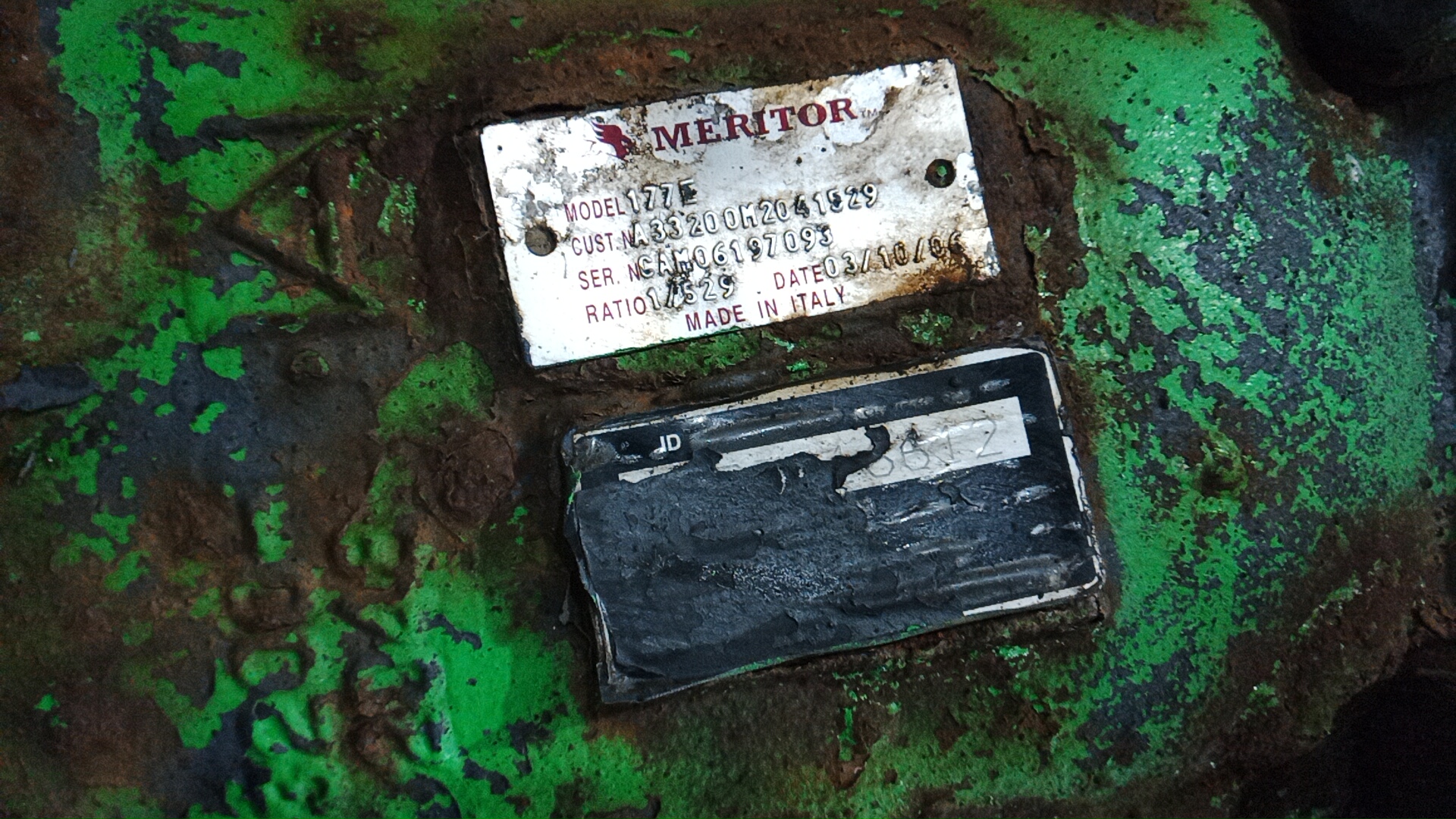 Мост задний