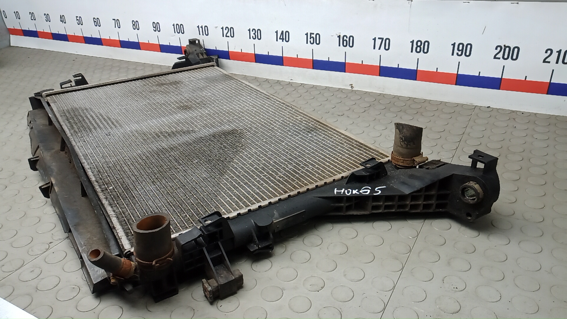 Радиатор охлаждения двигателя основной