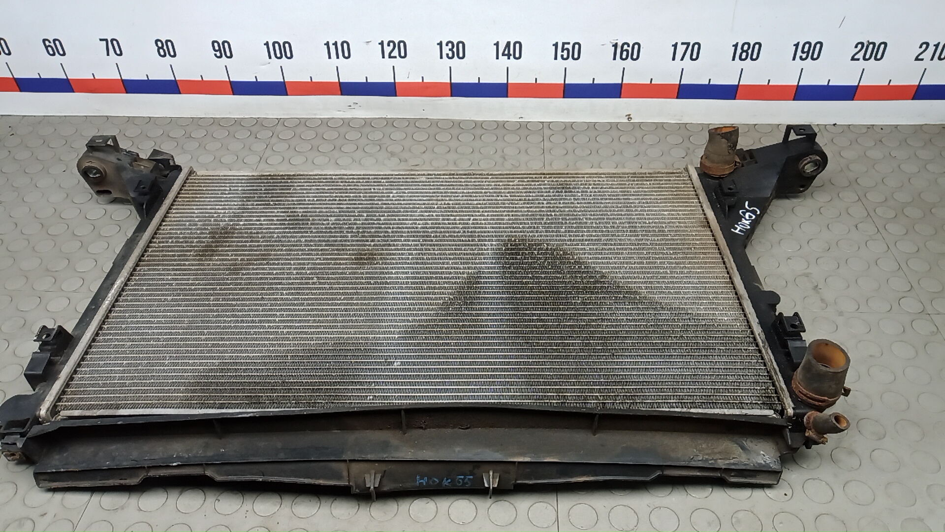 Радиатор охлаждения двигателя основной