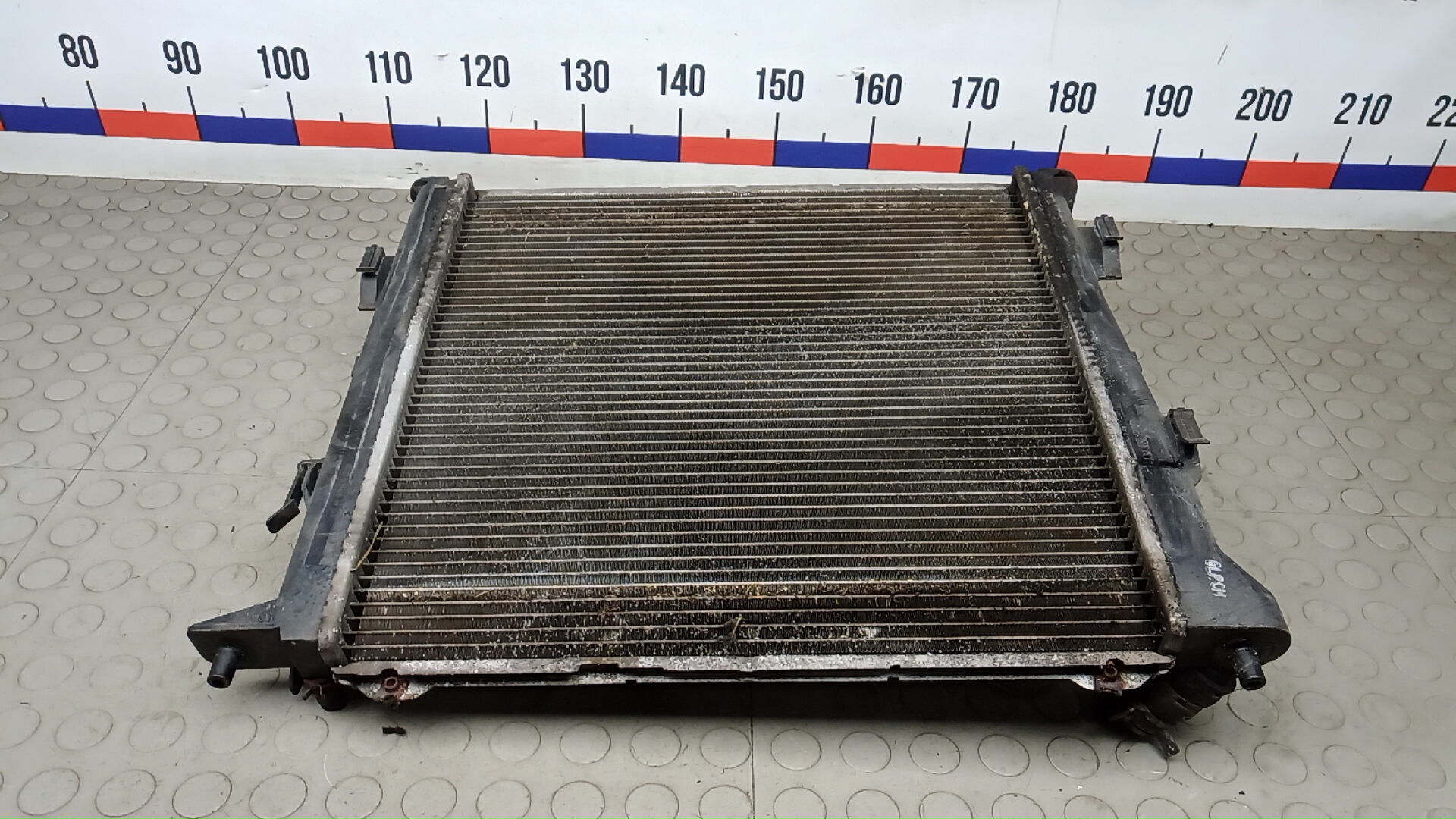 Радиатор охлаждения двигателя основной