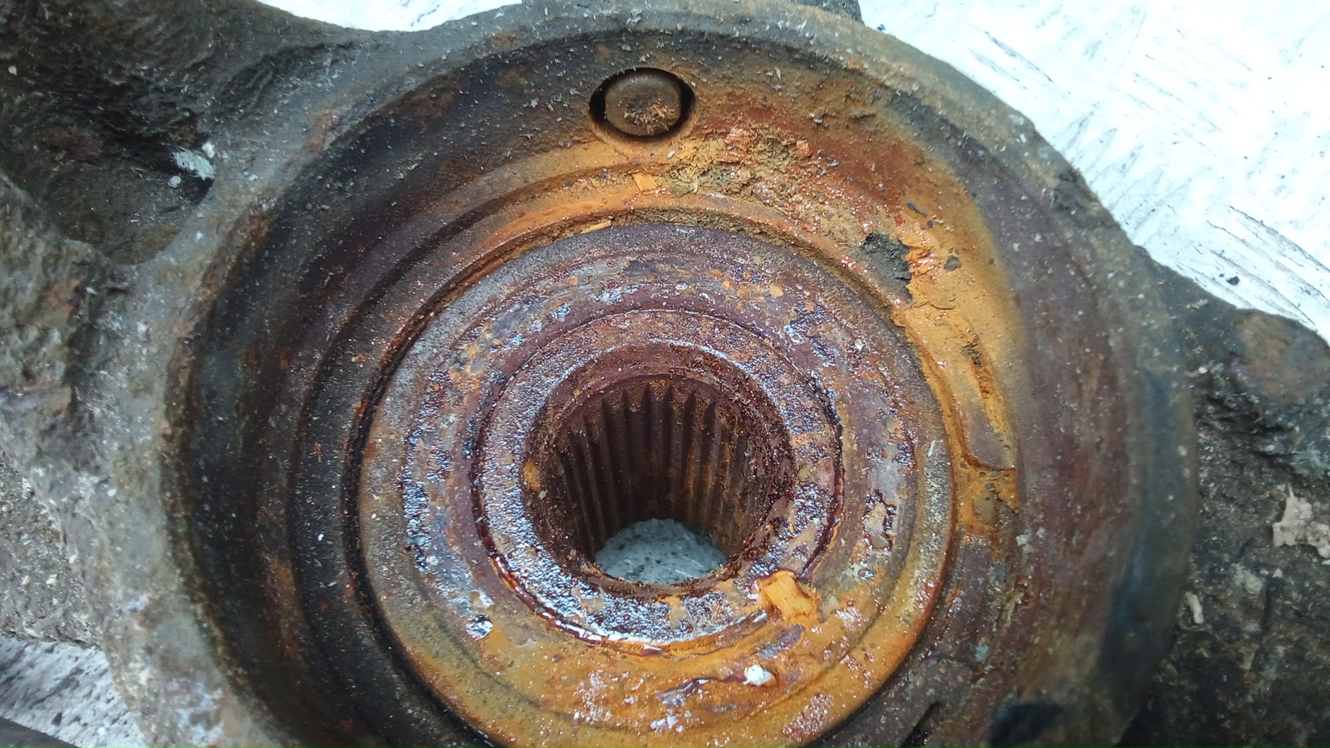 Ступица передняя