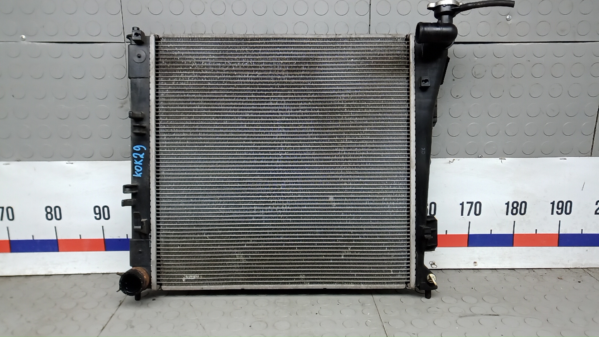 Радиатор охлаждения двигателя основной