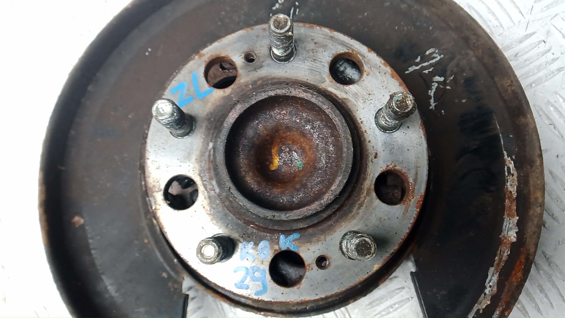 Ступица задняя