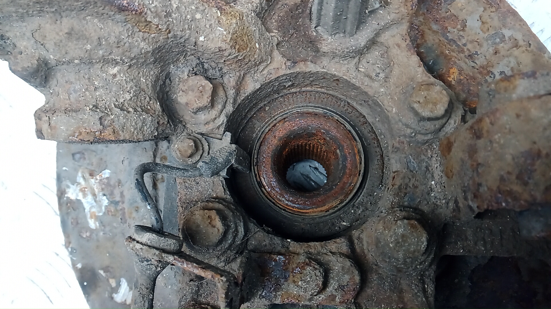 Ступица задняя