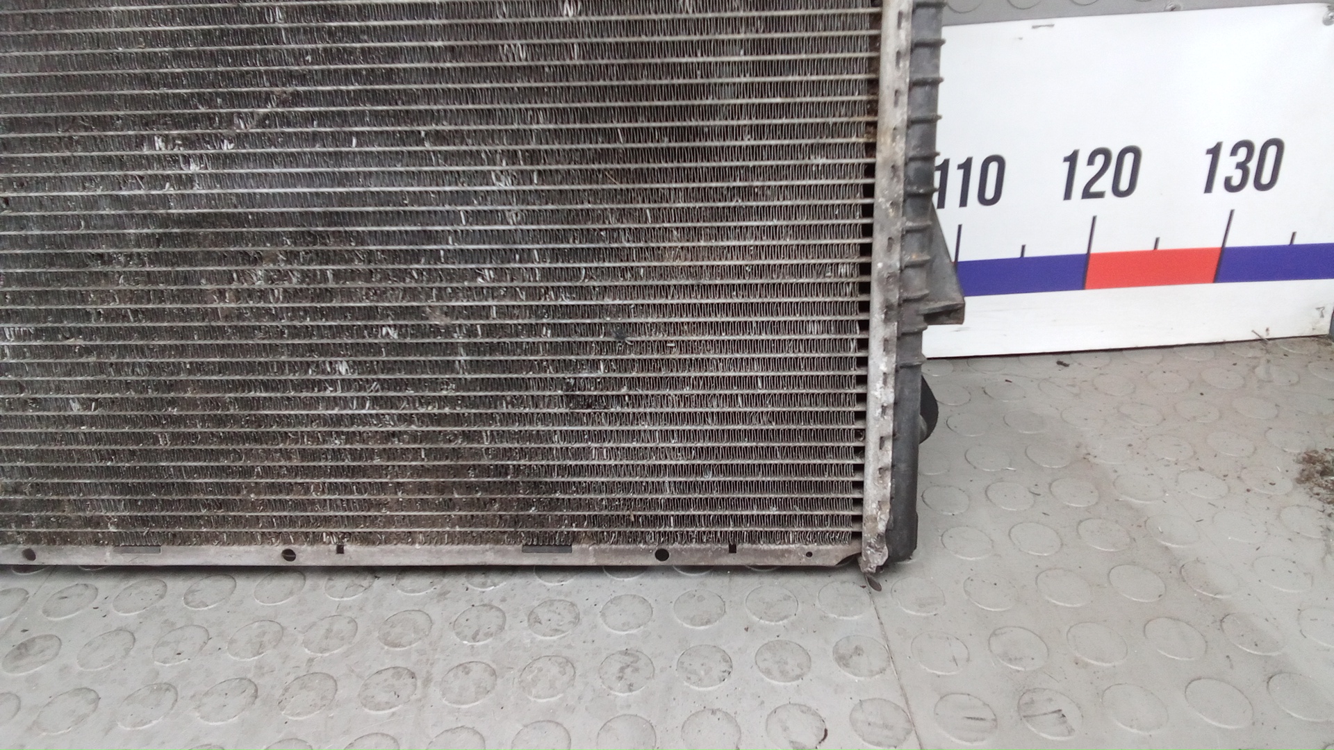 Радиатор охлаждения двигателя основной