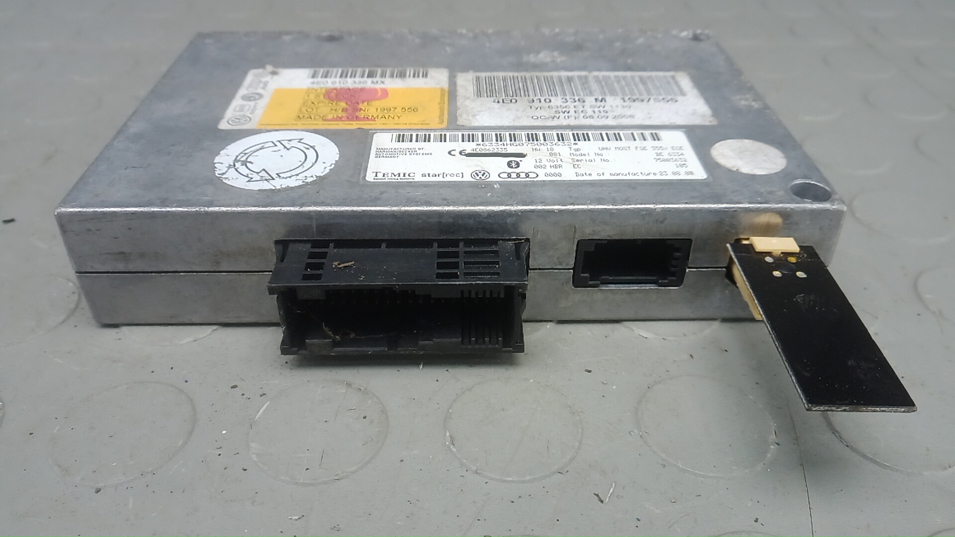 Блок электронный