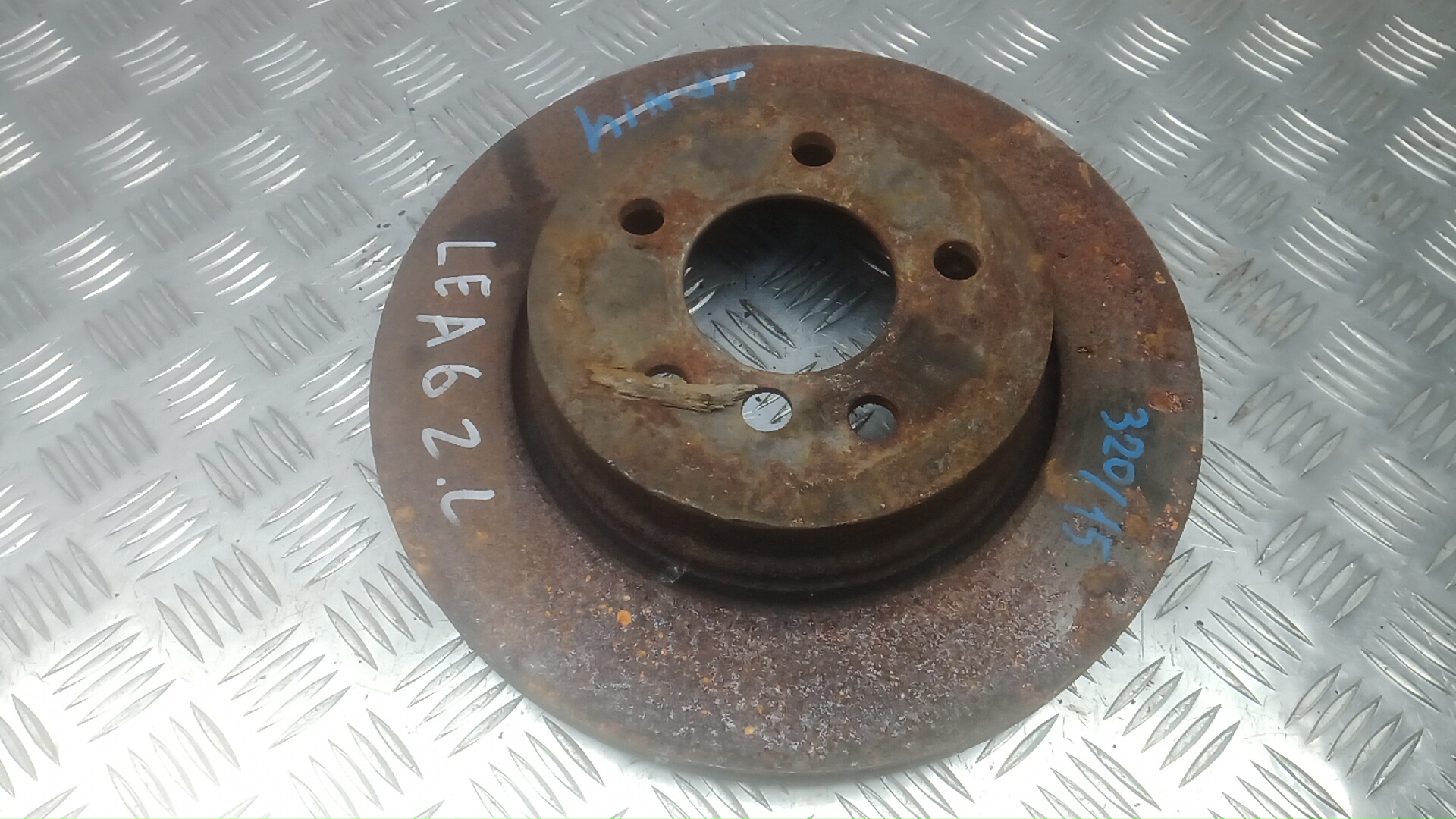 Диск тормозной задний