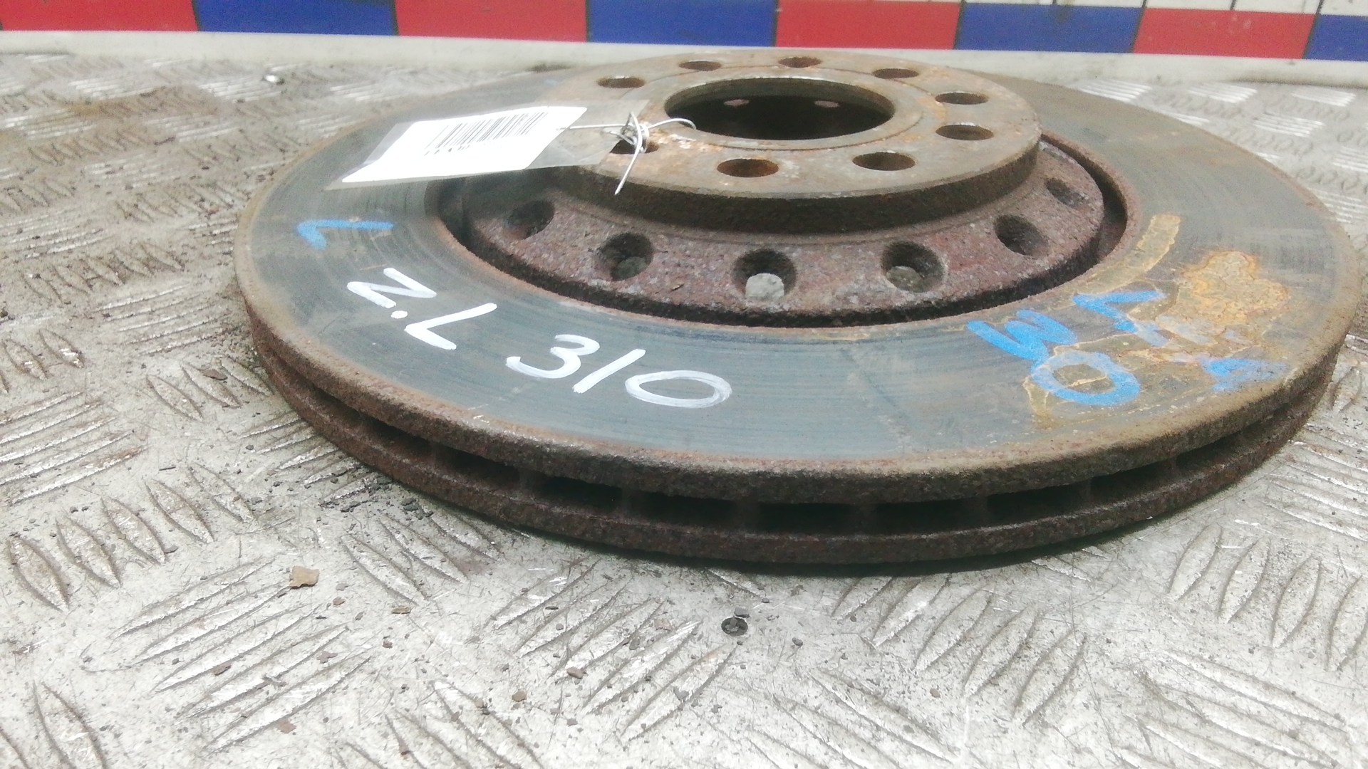 Диск тормозной задний