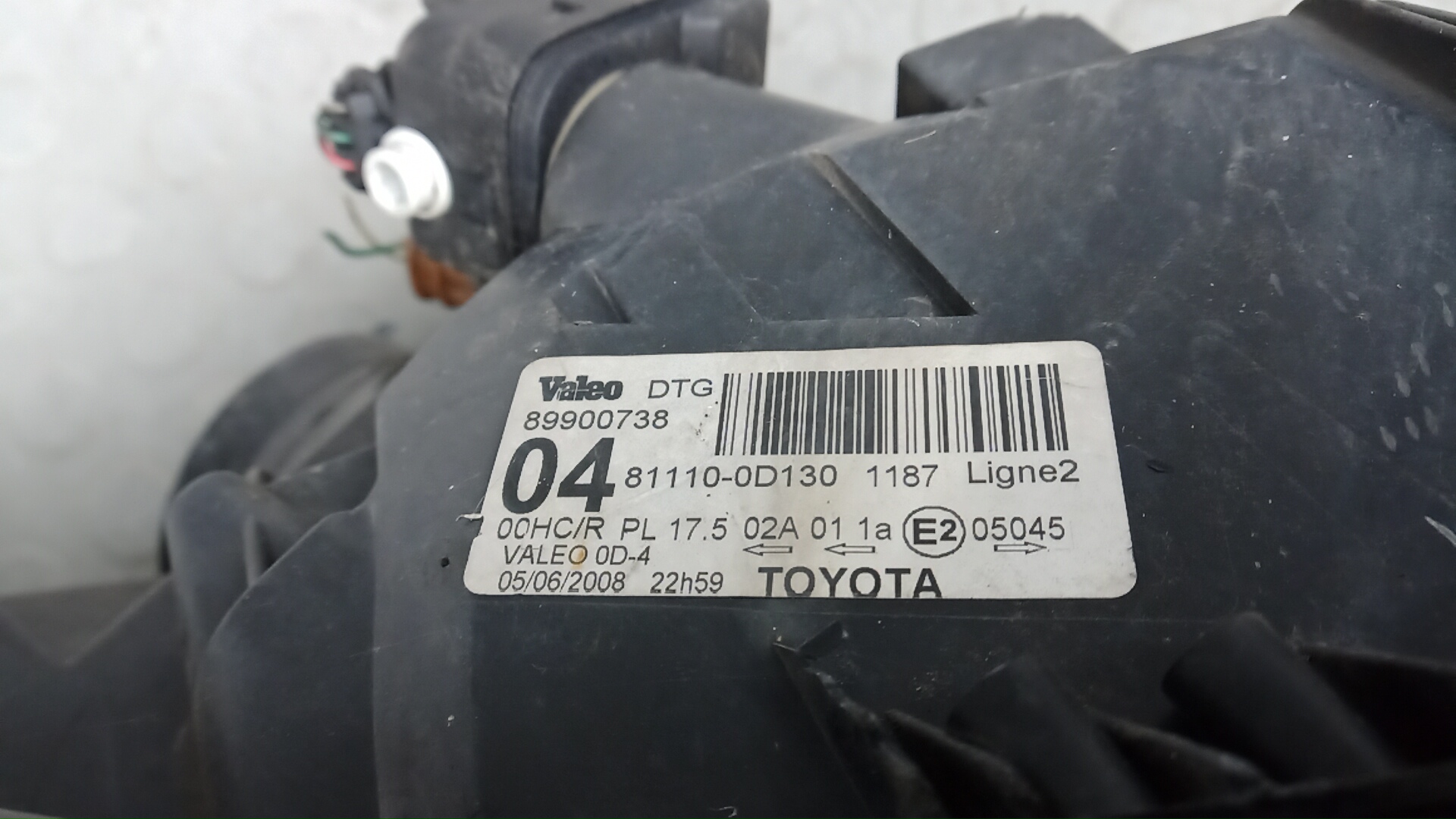 Фара правая