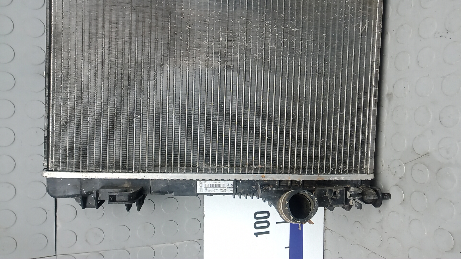 Радиатор охлаждения двигателя основной