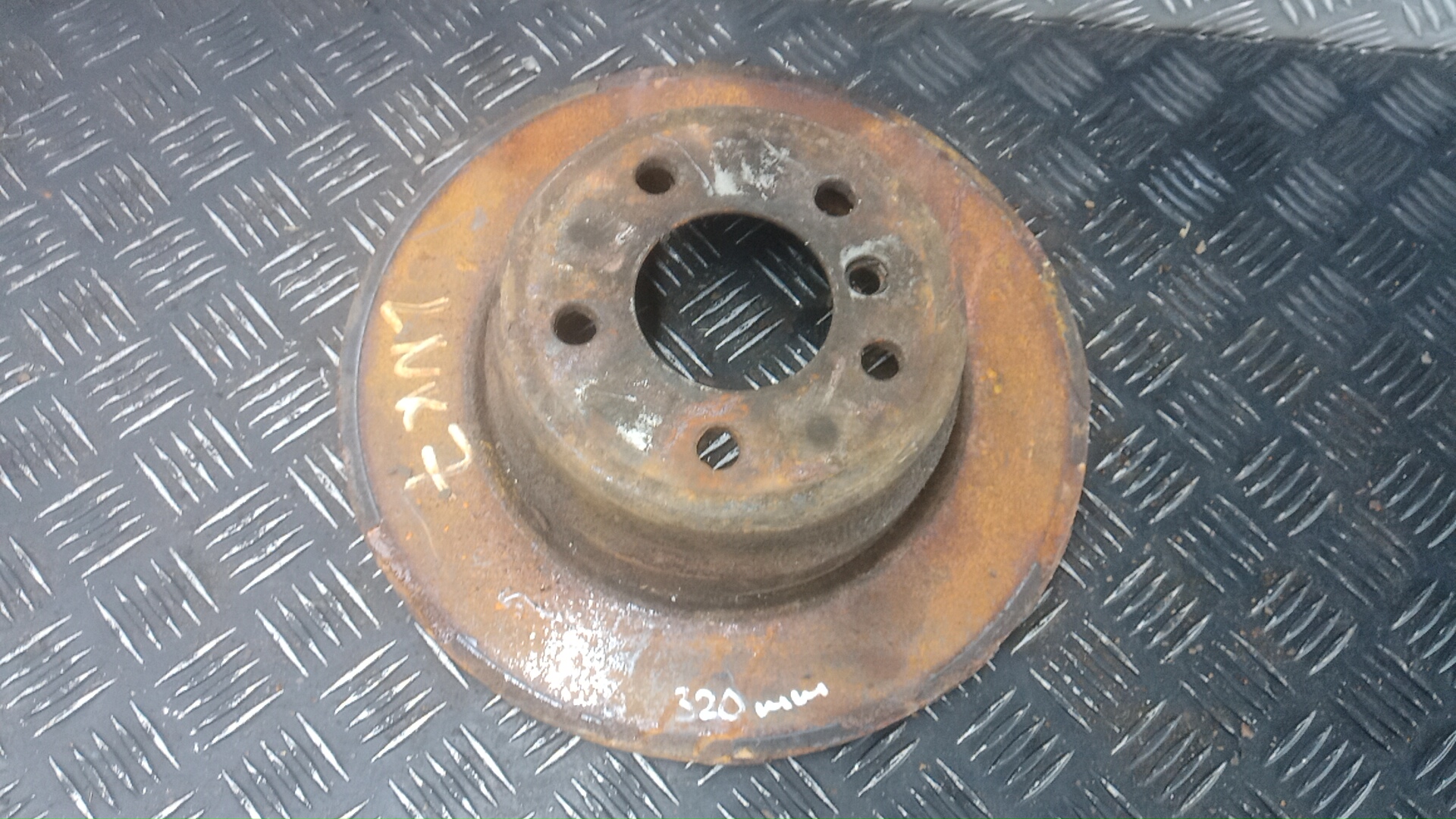 Диск тормозной задний