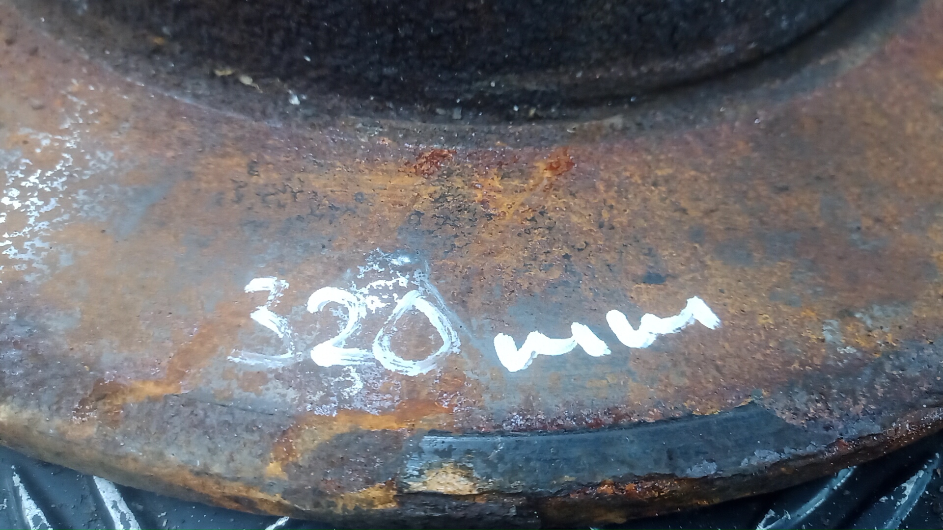 Диск тормозной задний