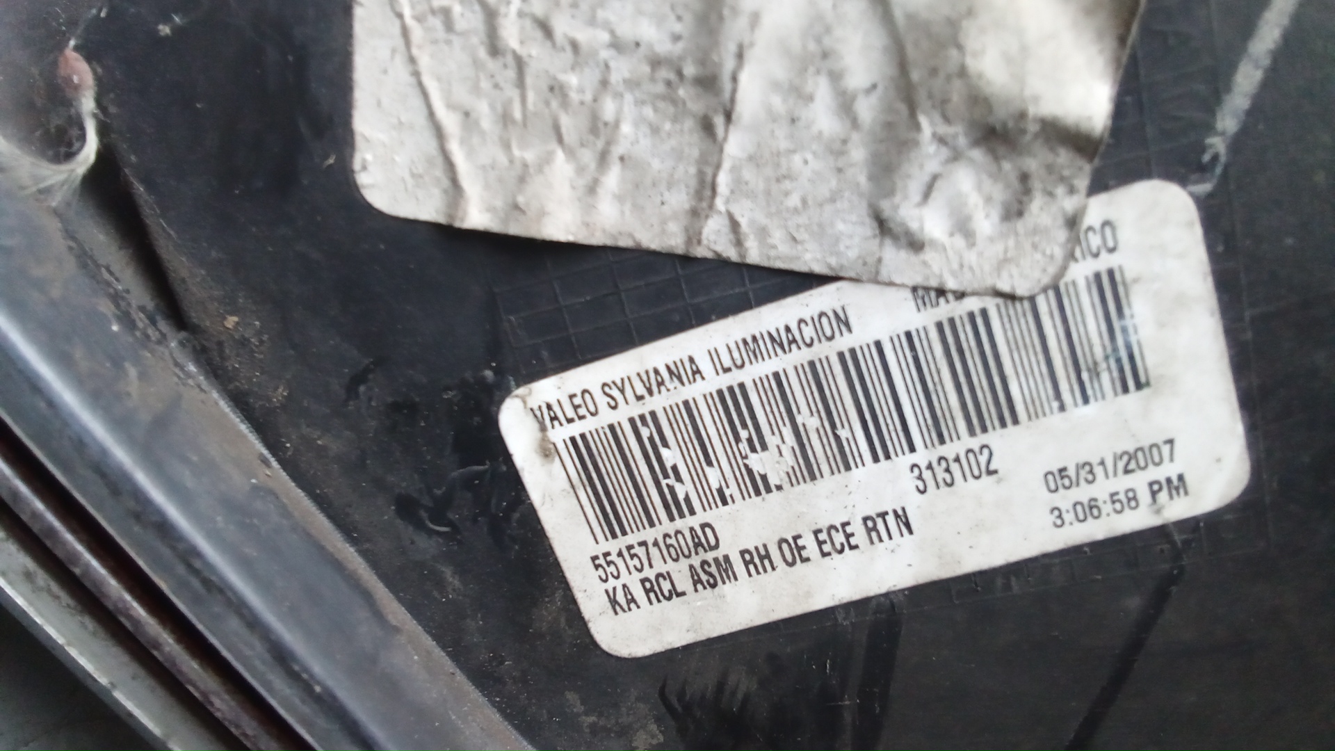 Фонарь задний правый