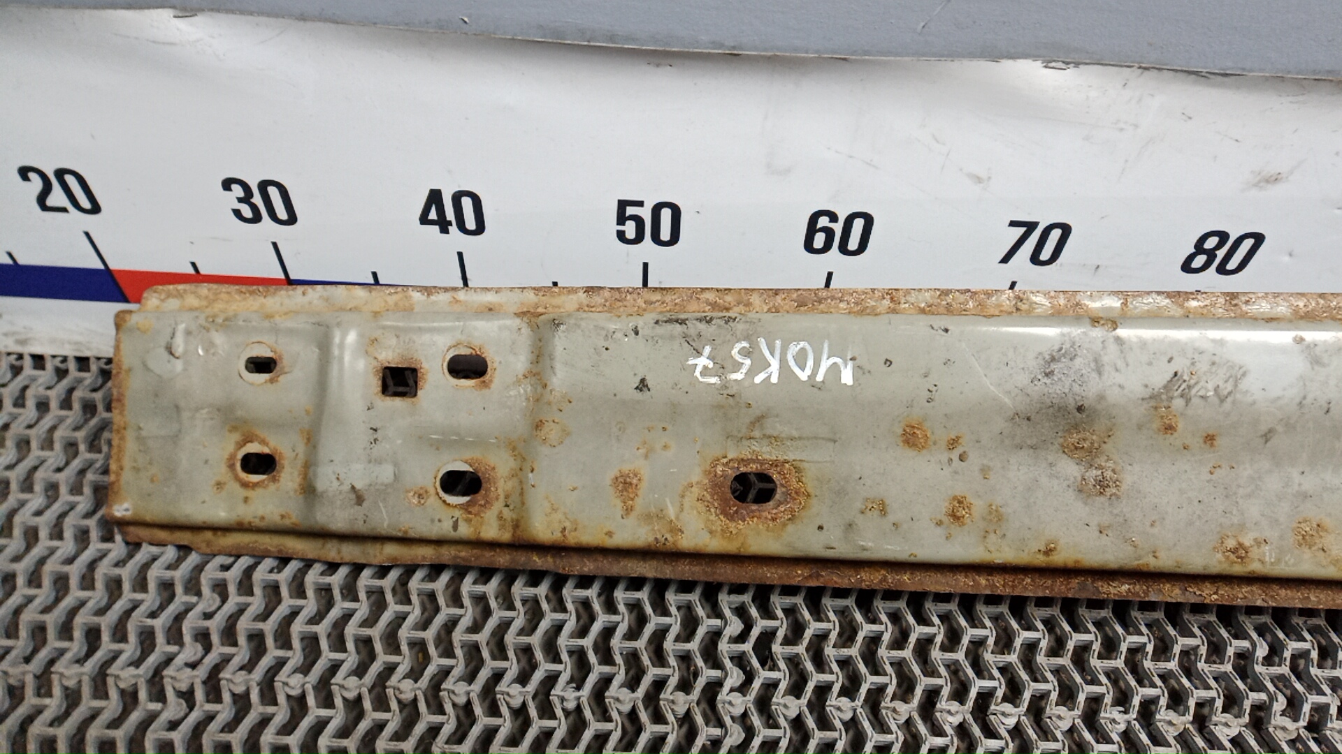 Усилитель заднего бампера