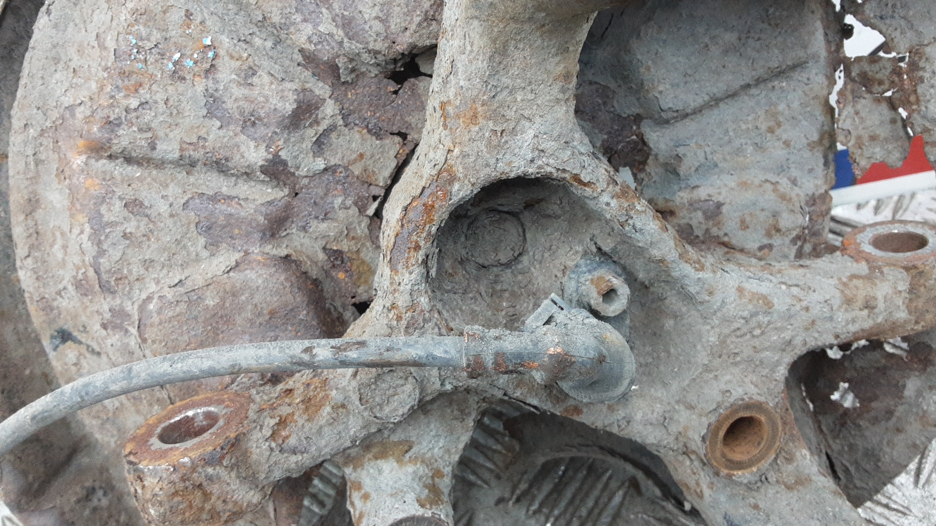 Ступица задняя