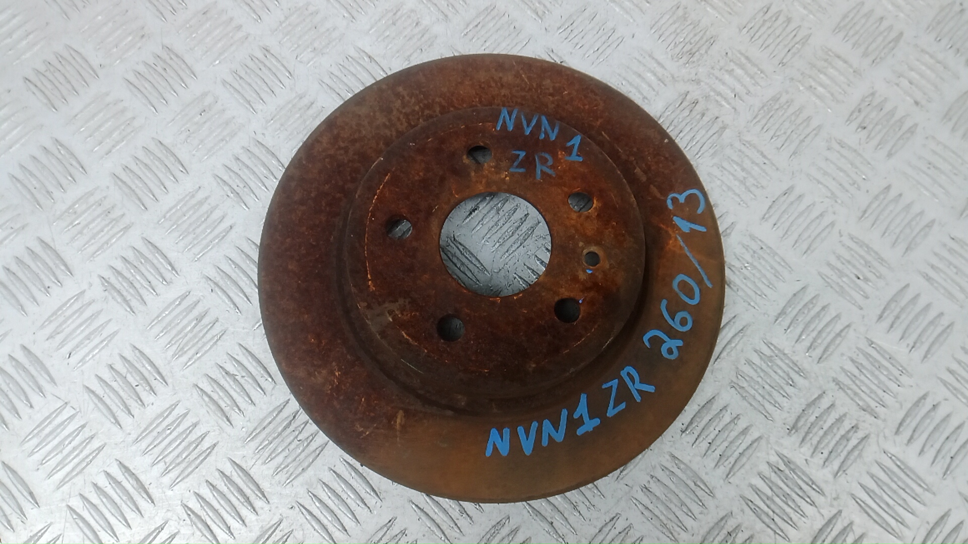 Диск тормозной задний