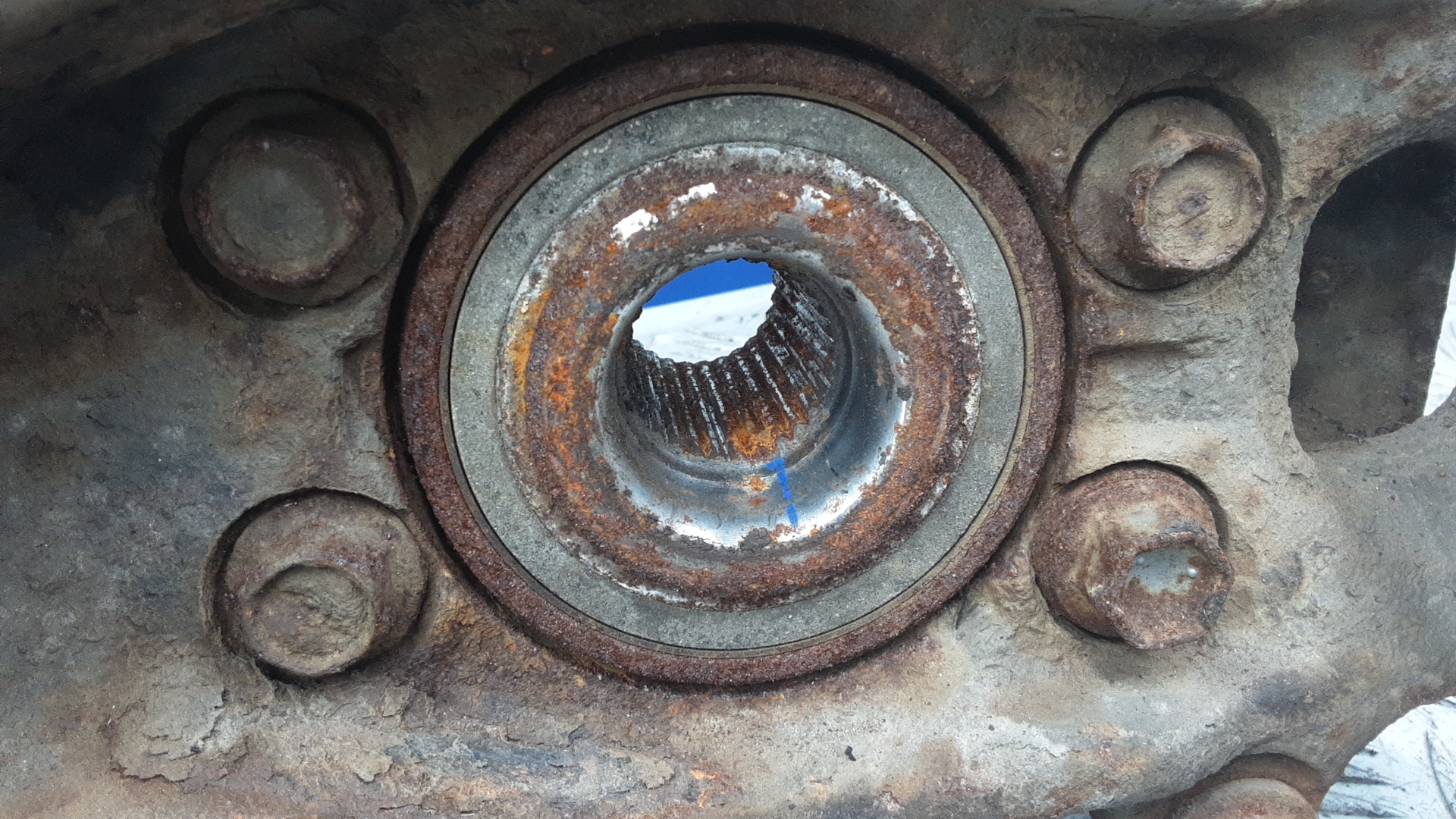 Ступица передняя