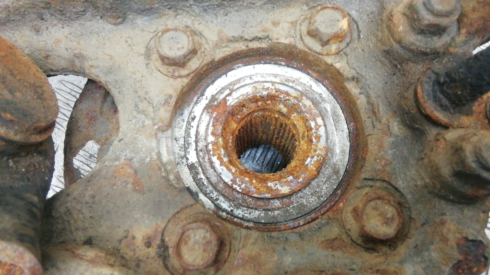 Ступица задняя