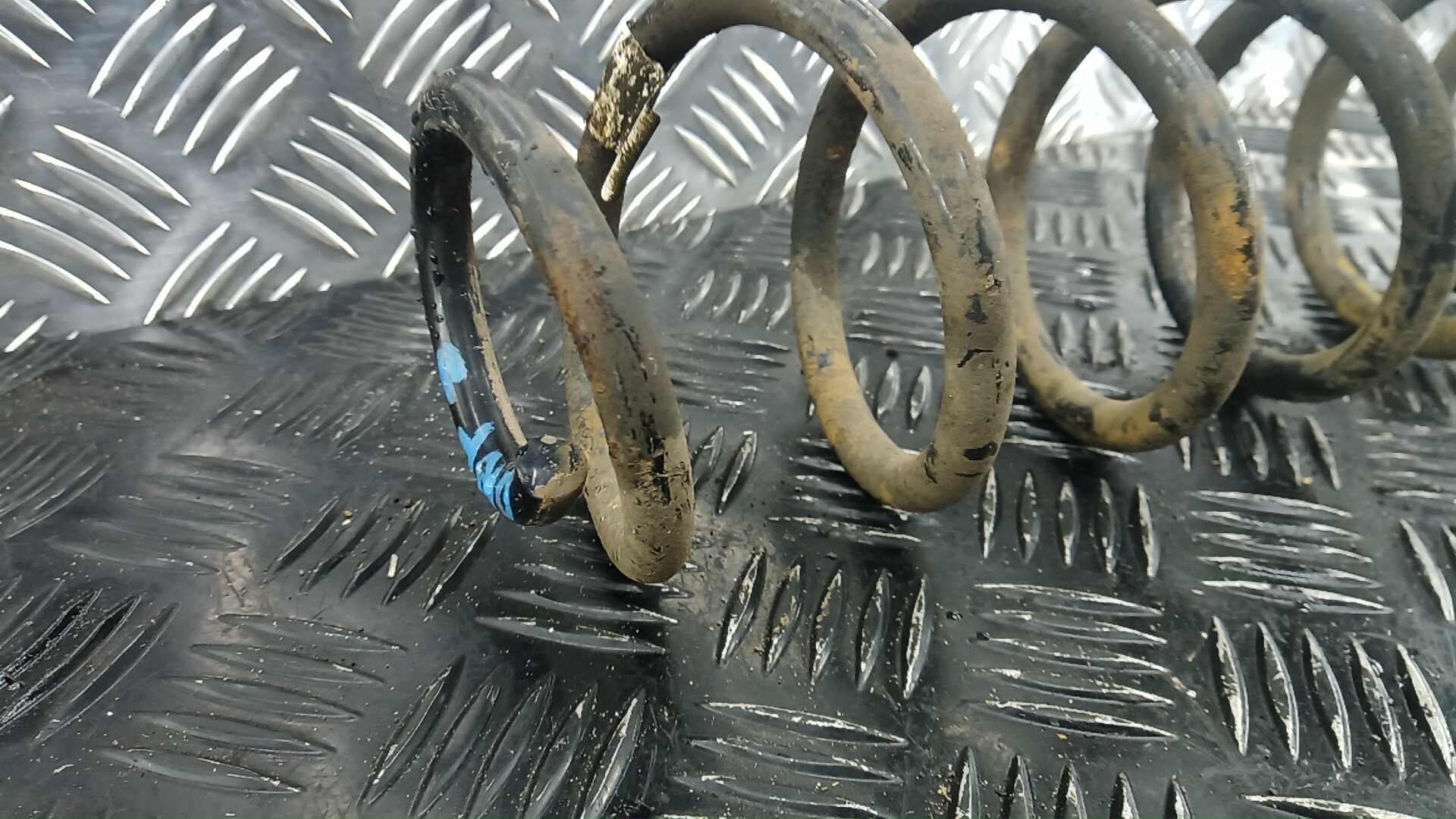 Пружина задняя