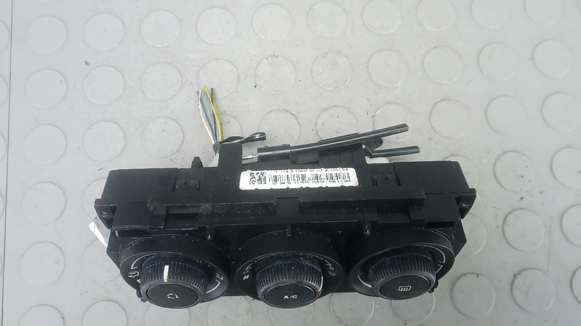 Блок управления климатической установкой