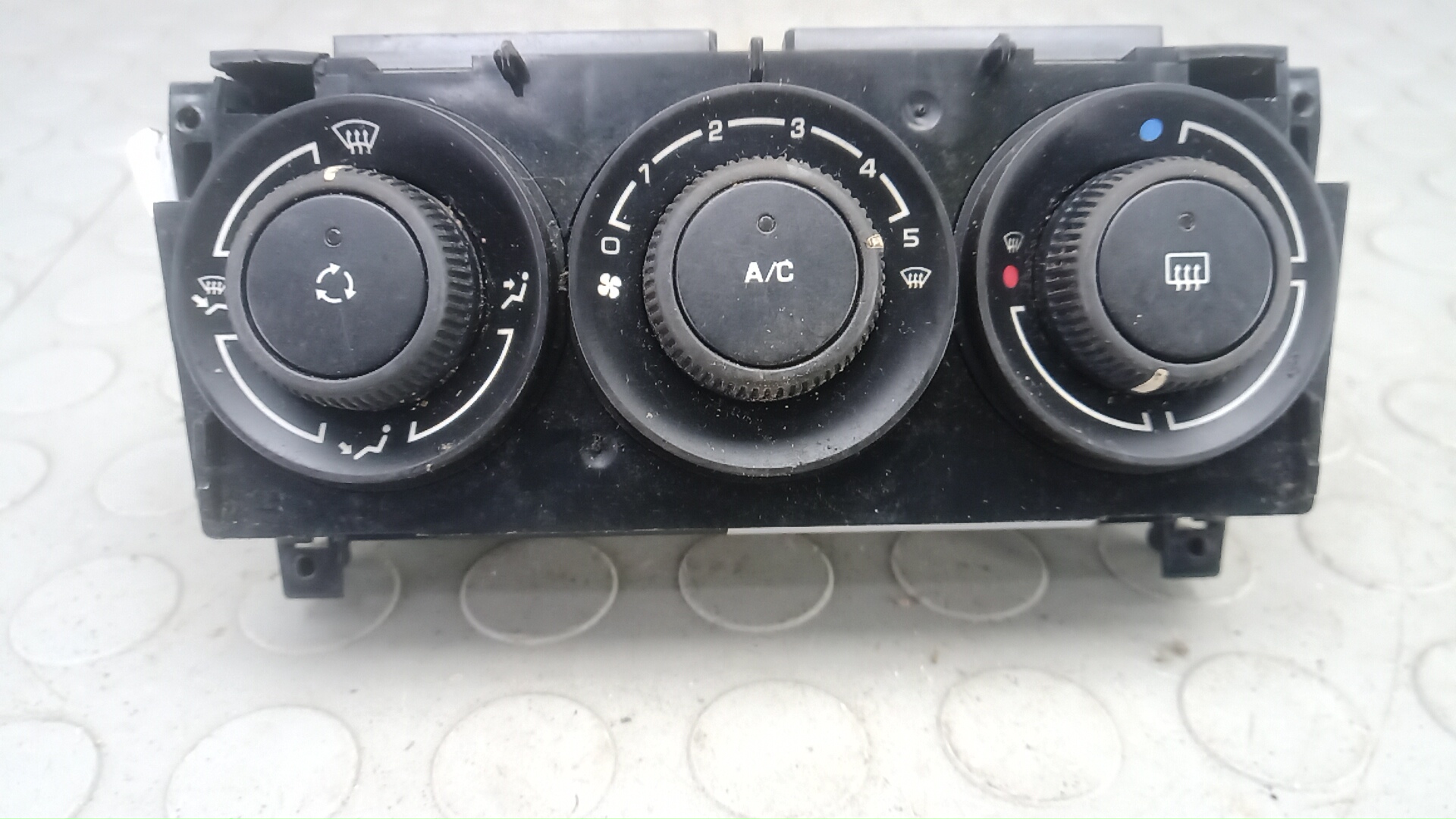 Блок управления климатической установкой