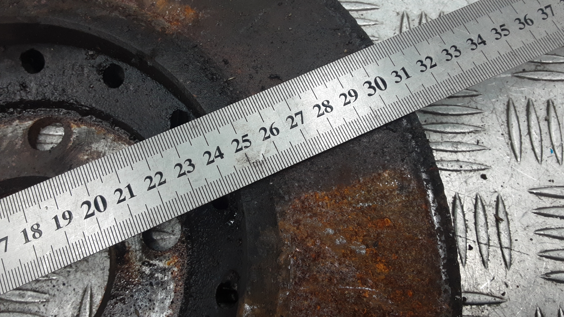 Диск тормозной задний